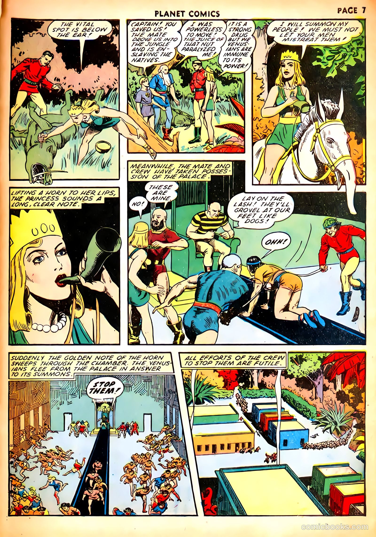 Planet Comics #21 (1942) — page 9 of 69