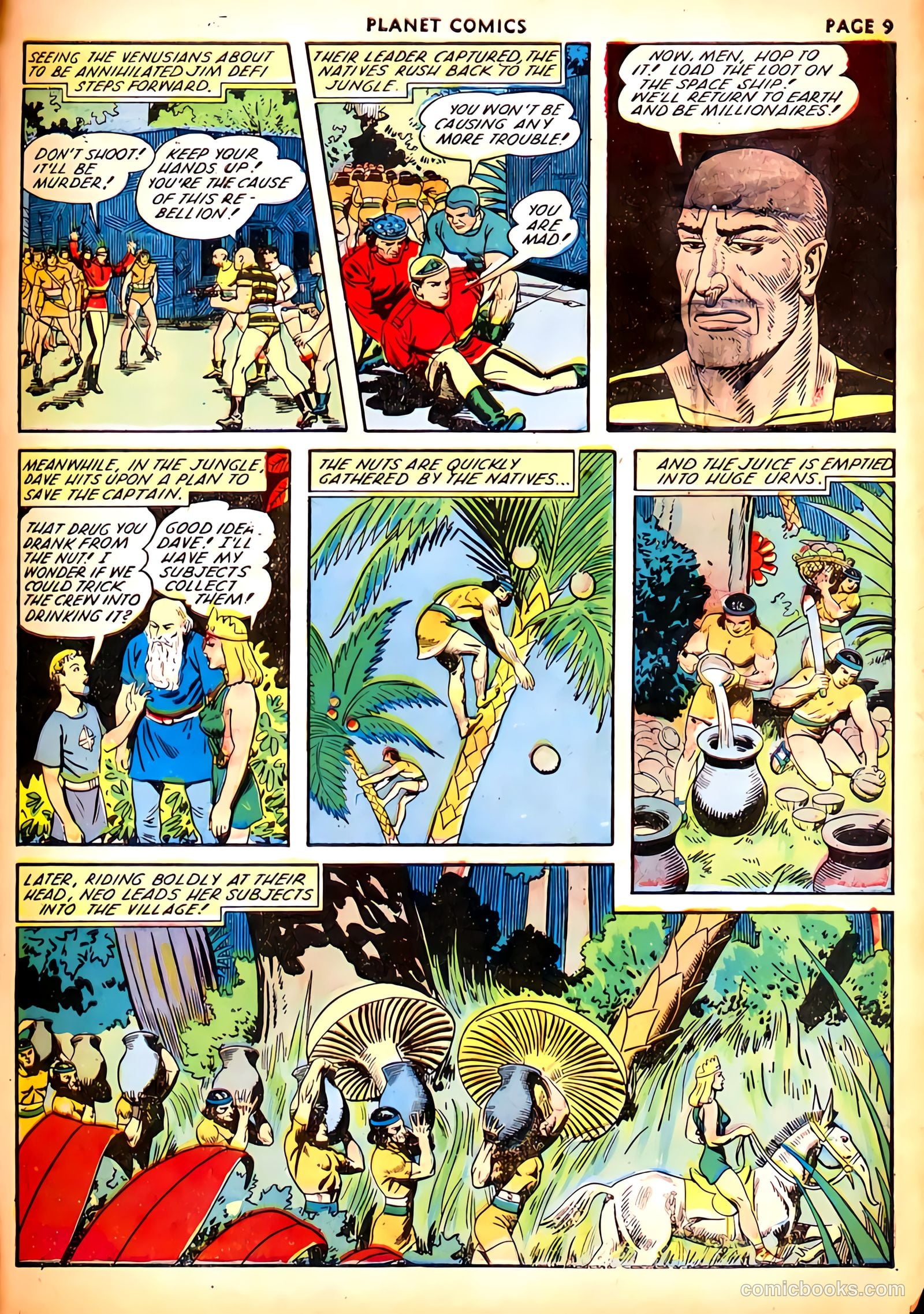 Planet Comics #21 (1942) — page 11 of 69
