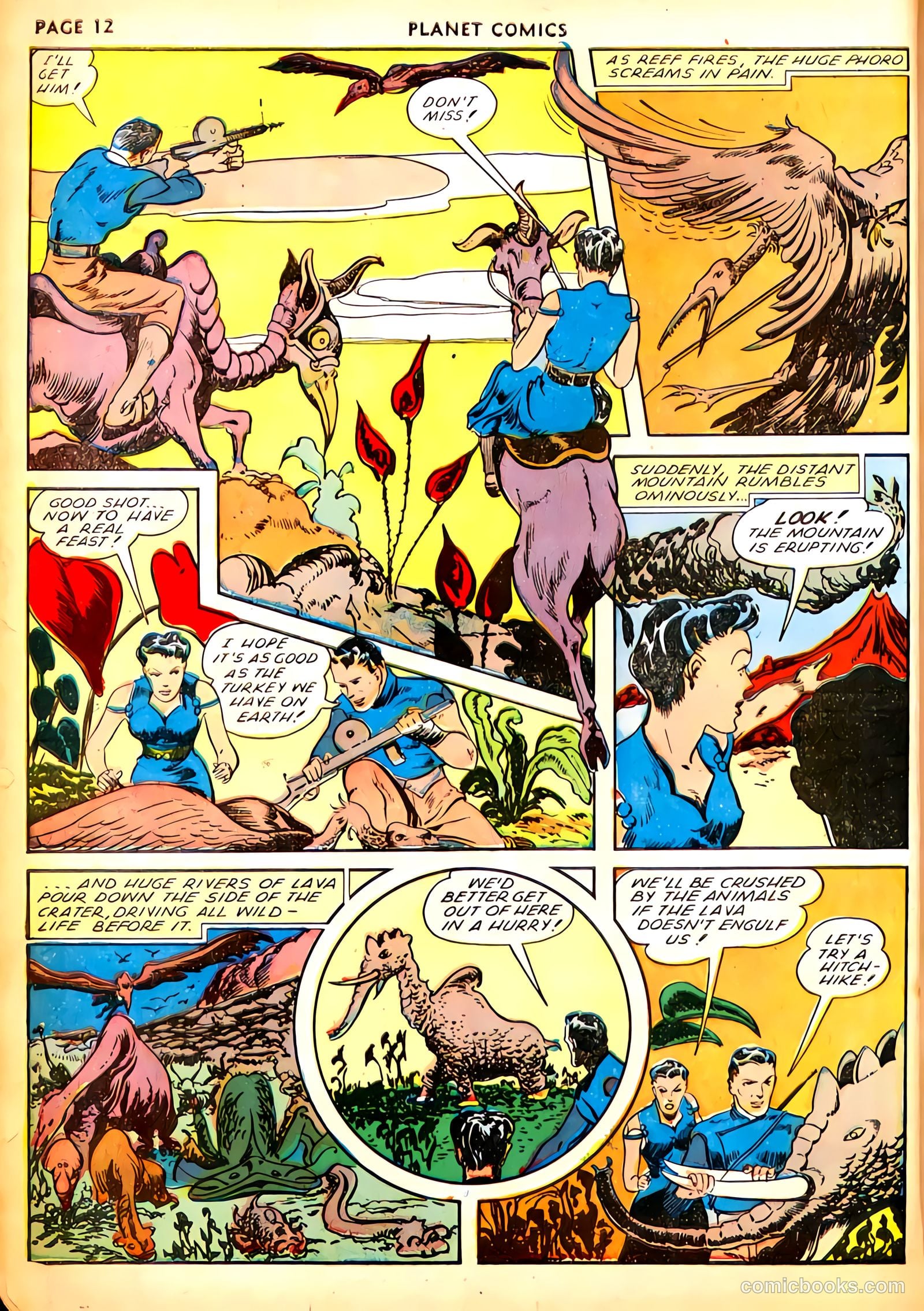 Planet Comics #21 (1942) — page 14 of 69
