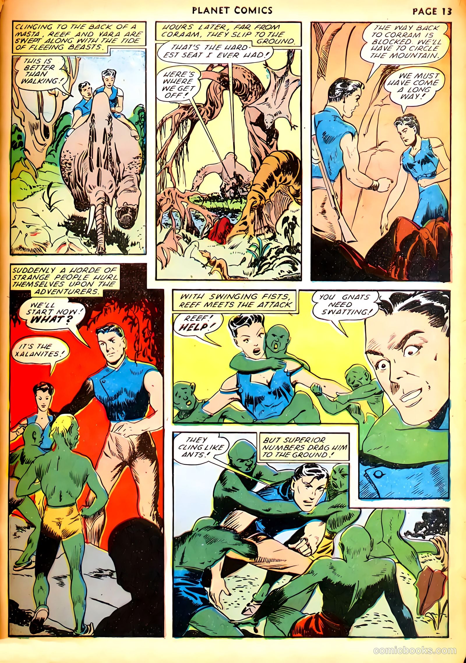 Planet Comics #21 (1942) — page 15 of 69