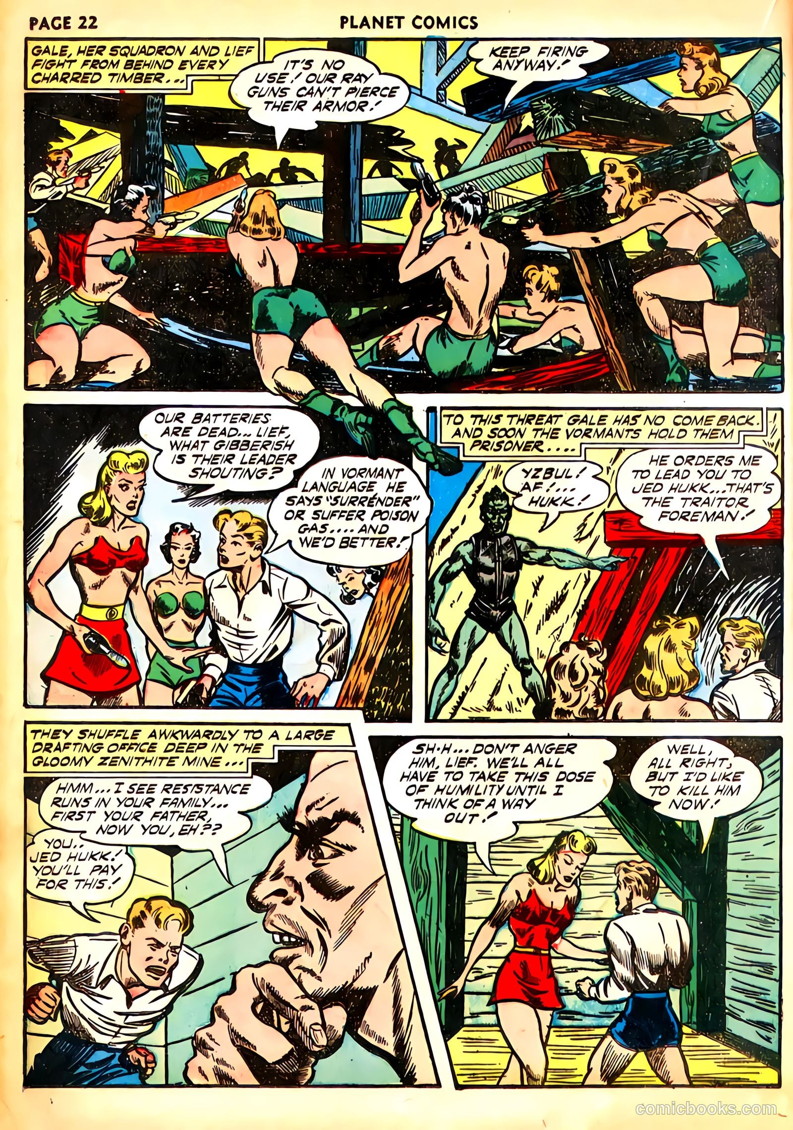 Planet Comics #21 (1942) — page 24 of 69