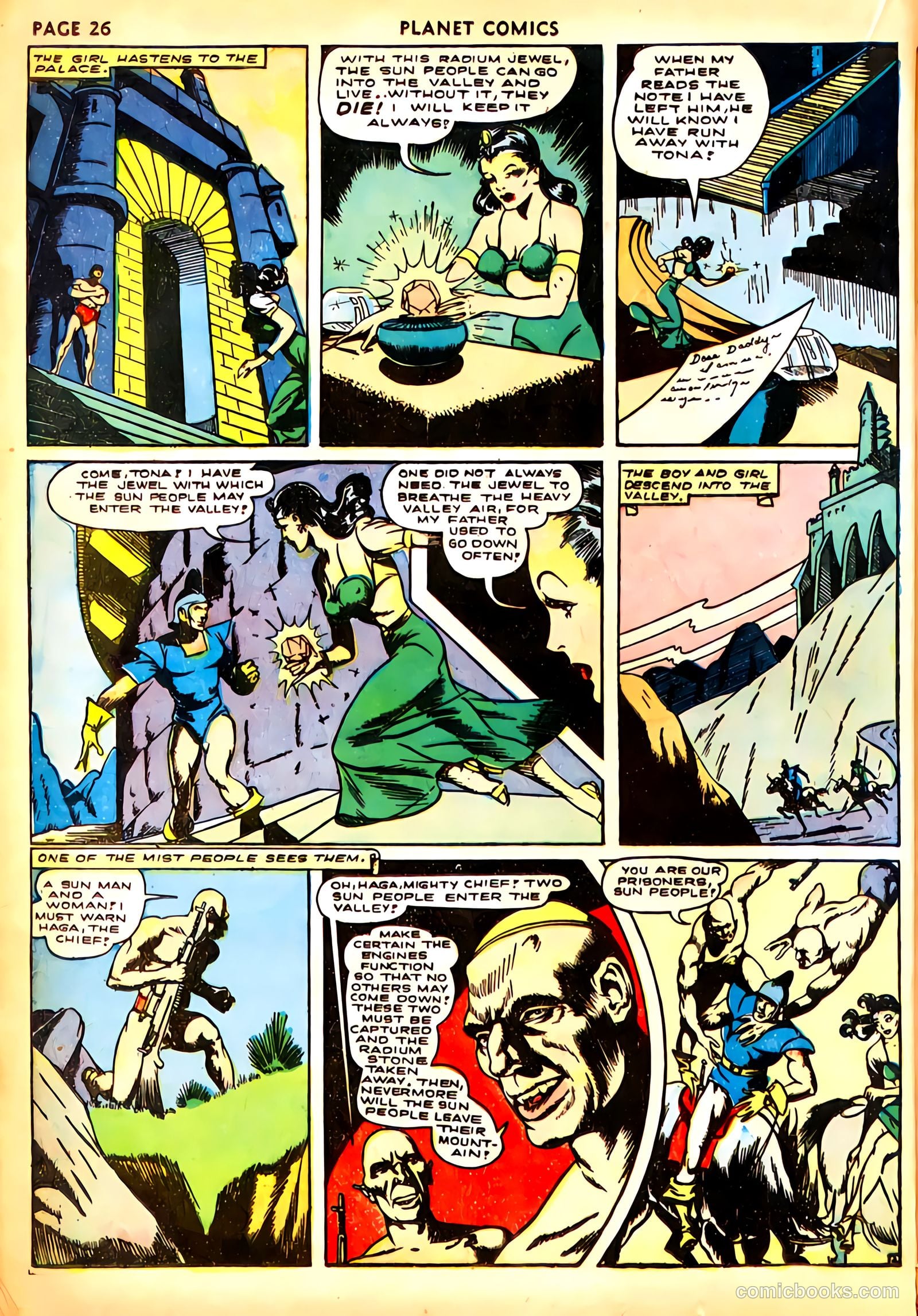 Planet Comics #21 (1942) — page 28 of 69