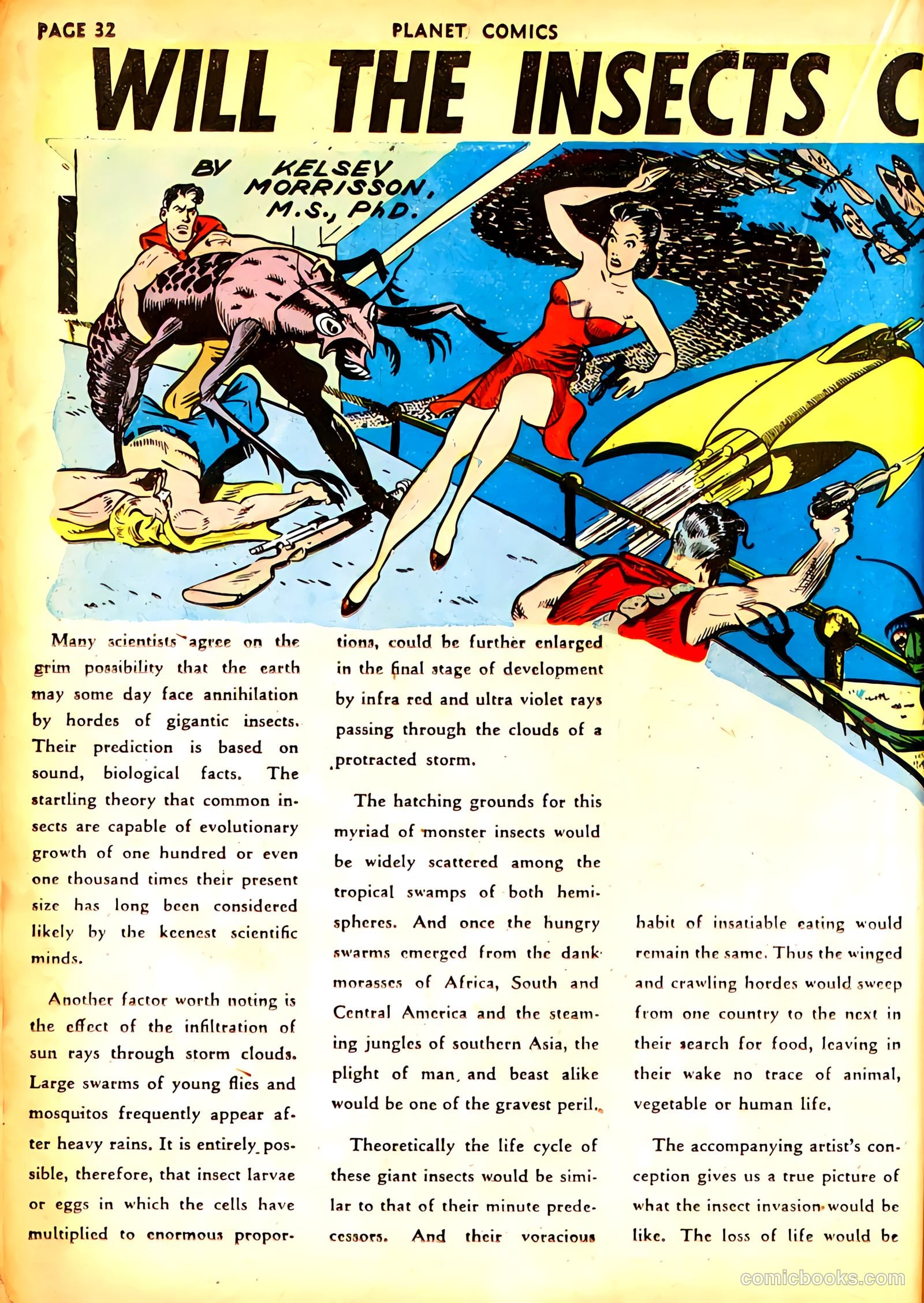 Planet Comics #21 (1942) — page 35 of 69