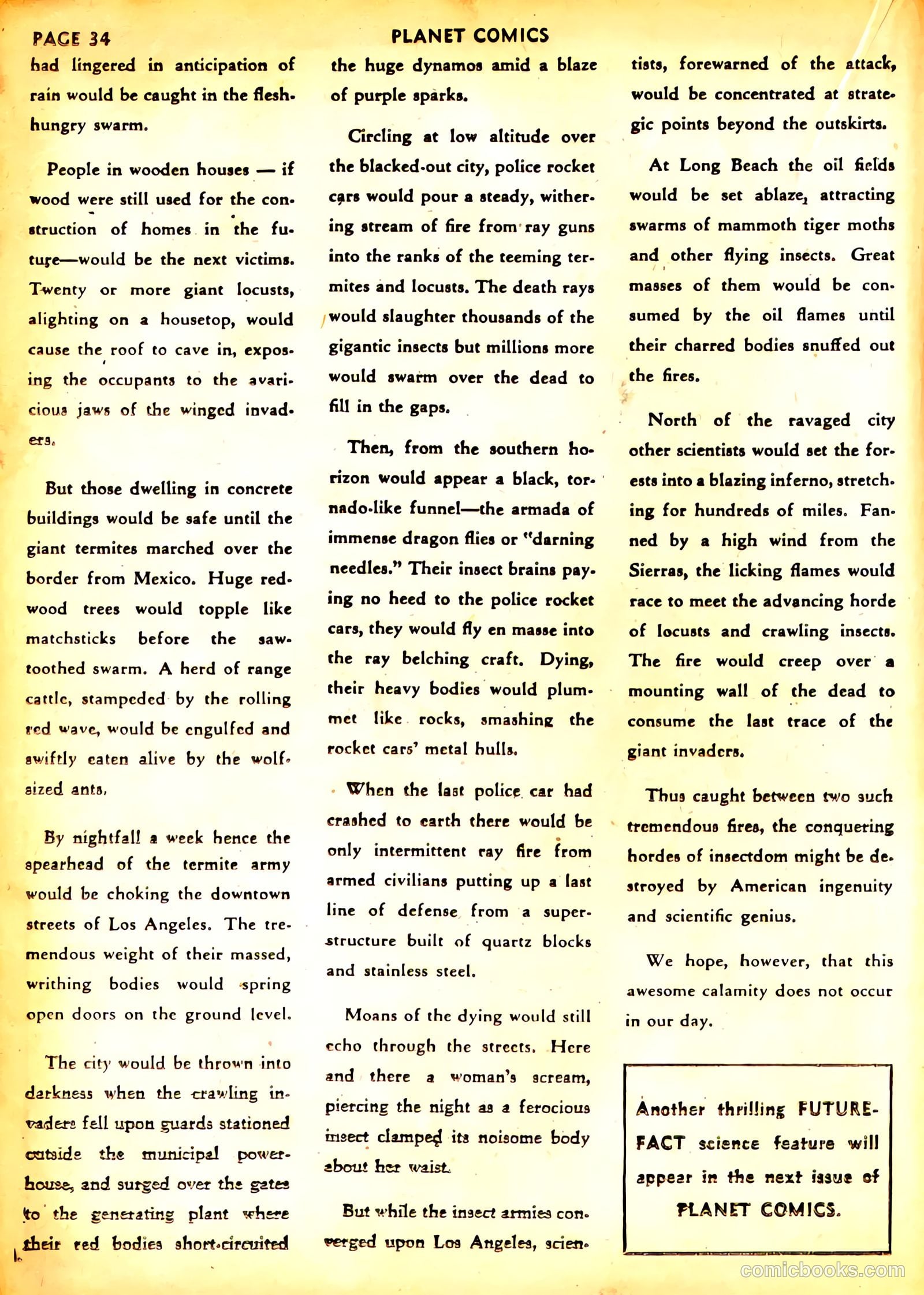 Planet Comics #21 (1942) — page 37 of 69