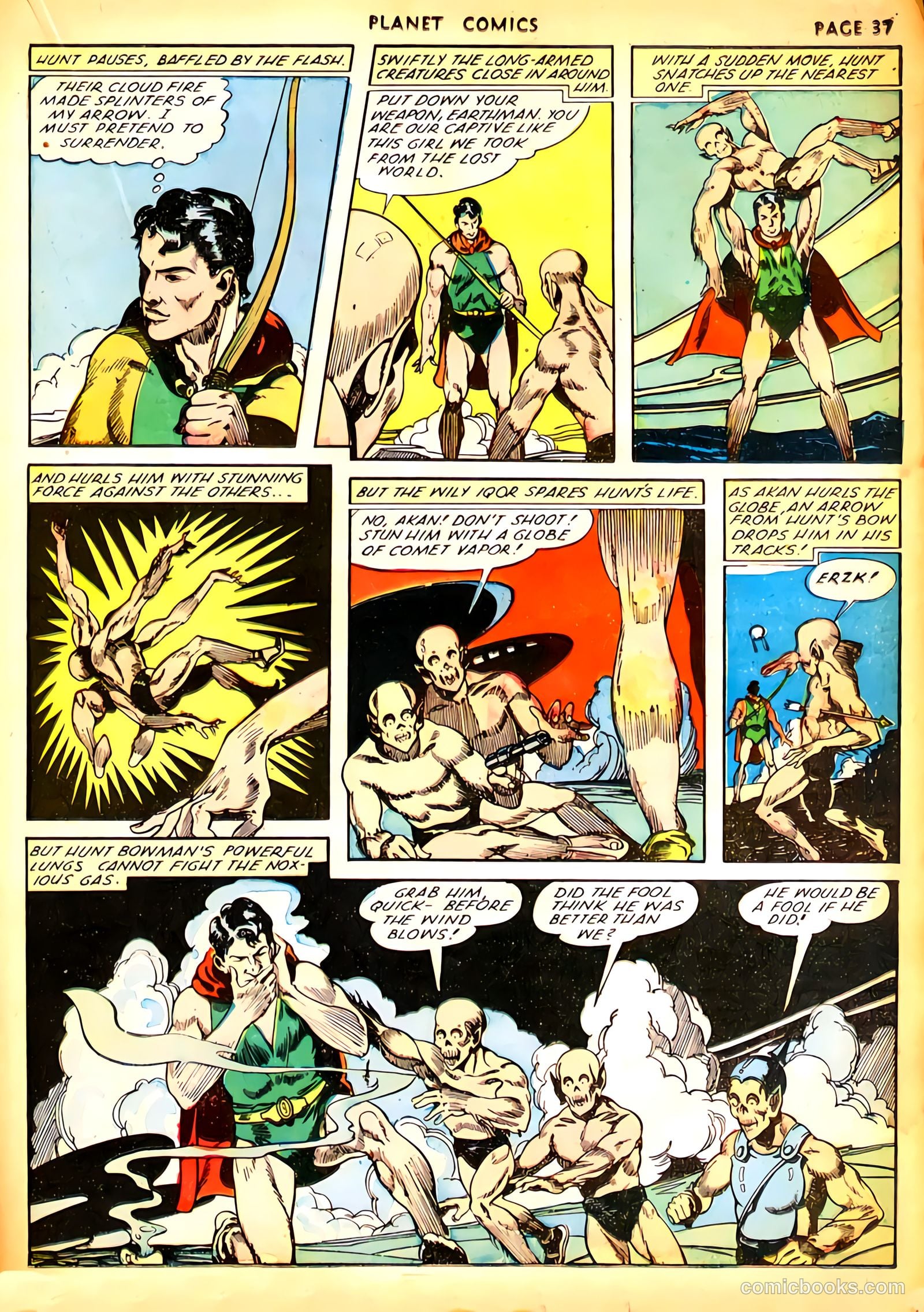 Planet Comics #21 (1942) — page 40 of 69