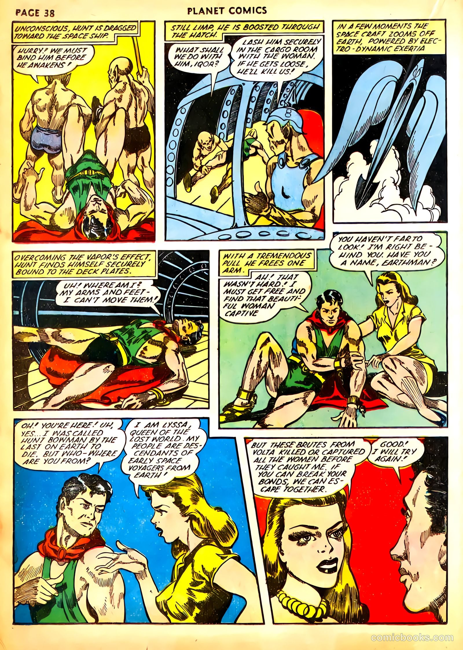Planet Comics #21 (1942) — page 41 of 69