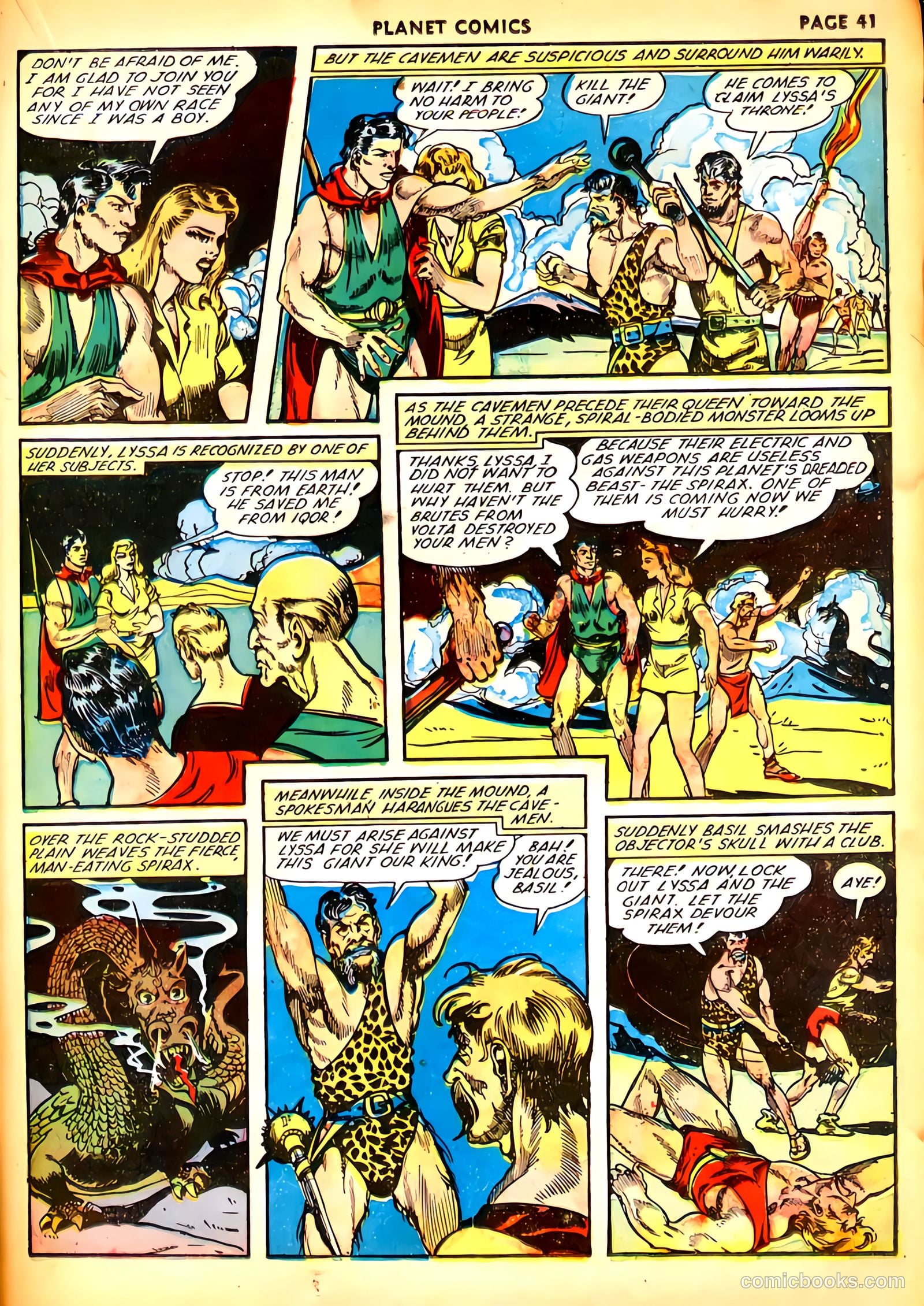 Planet Comics #21 (1942) — page 44 of 69