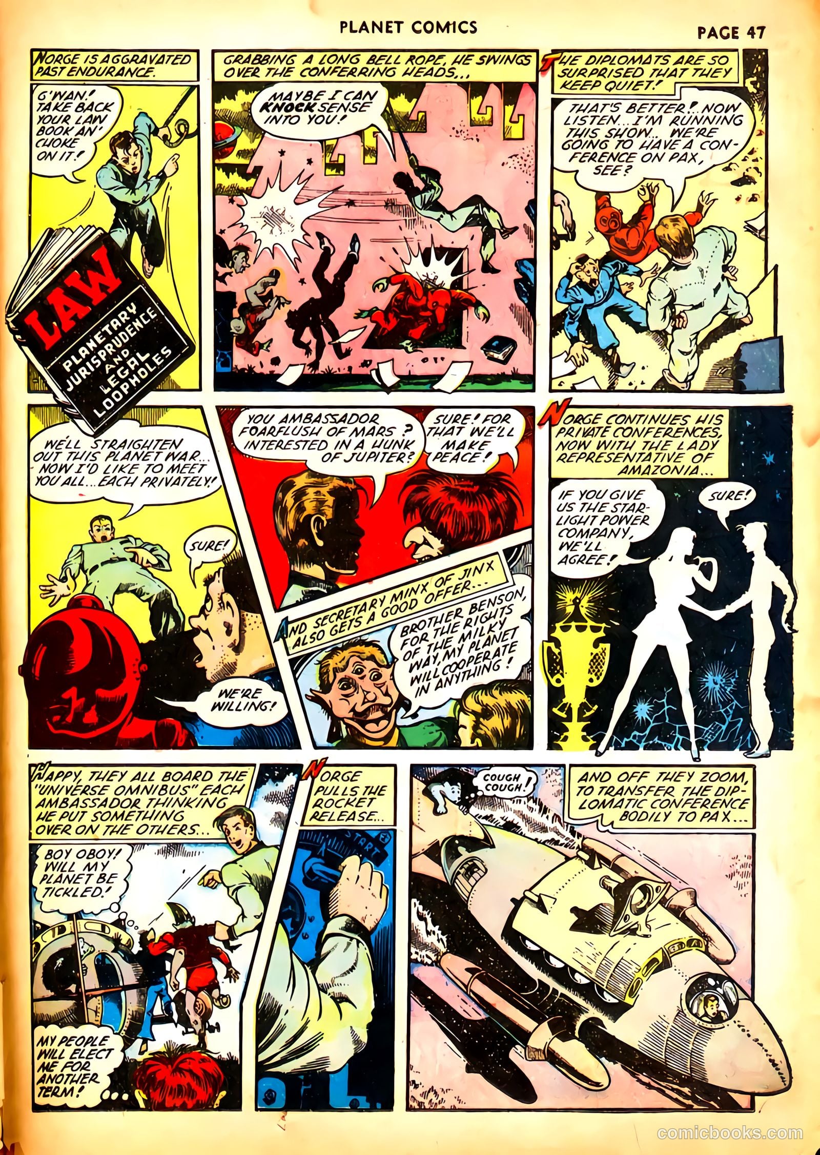 Planet Comics #21 (1942) — page 50 of 69