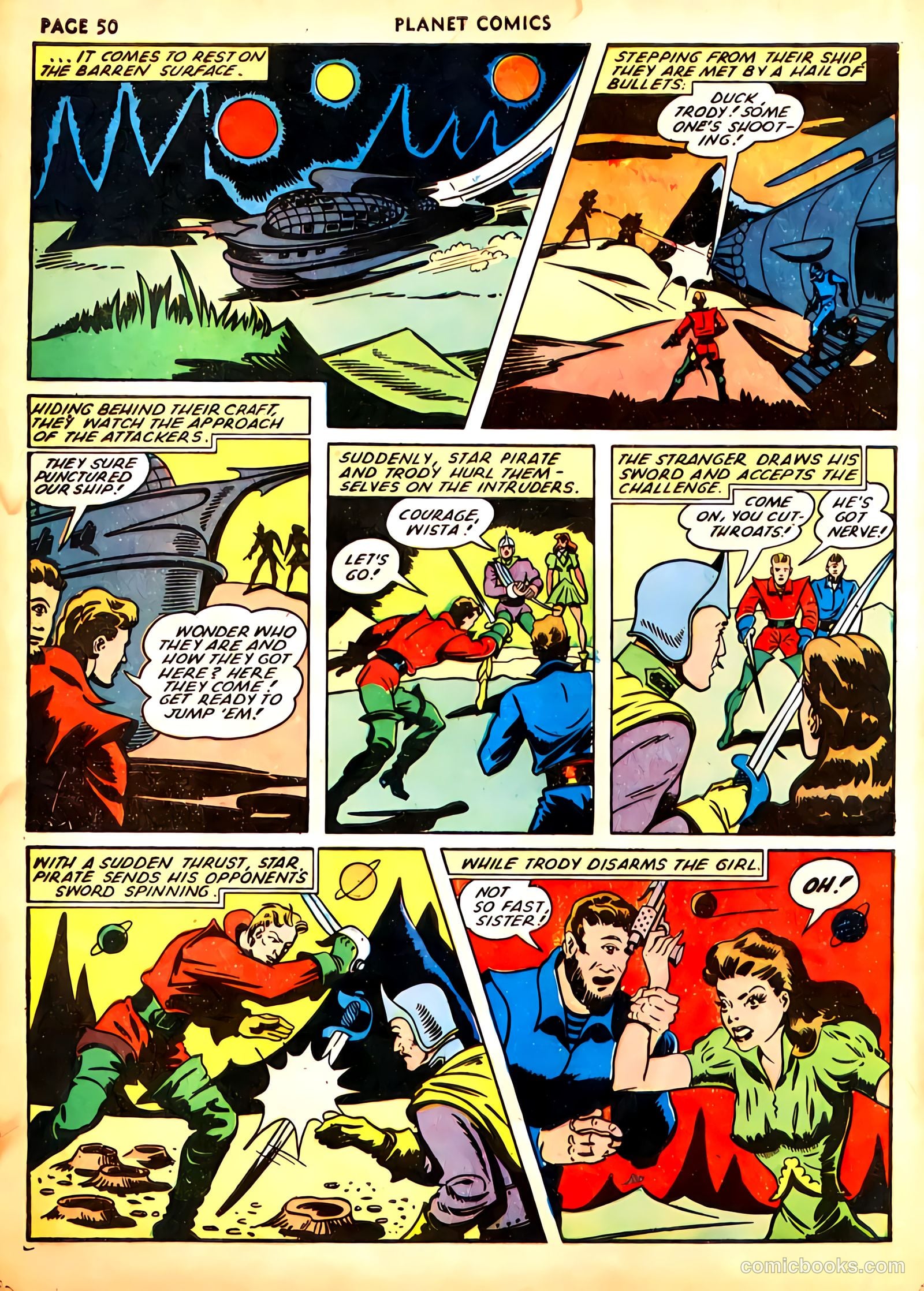 Planet Comics #21 (1942) — page 53 of 69