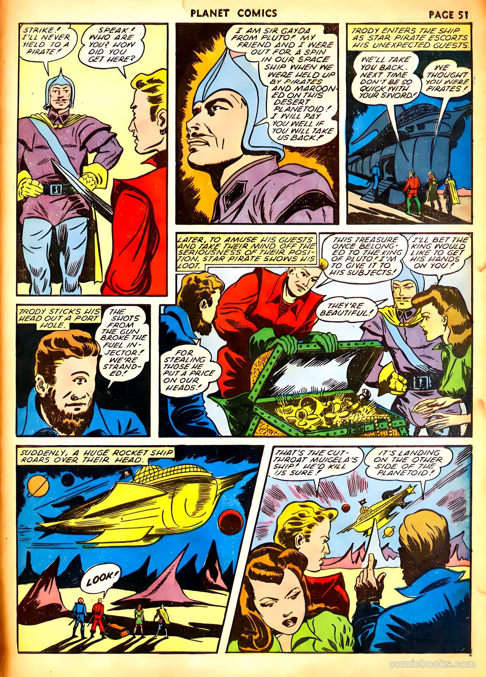 Planet Comics #21 (1942) — page 54 of 69