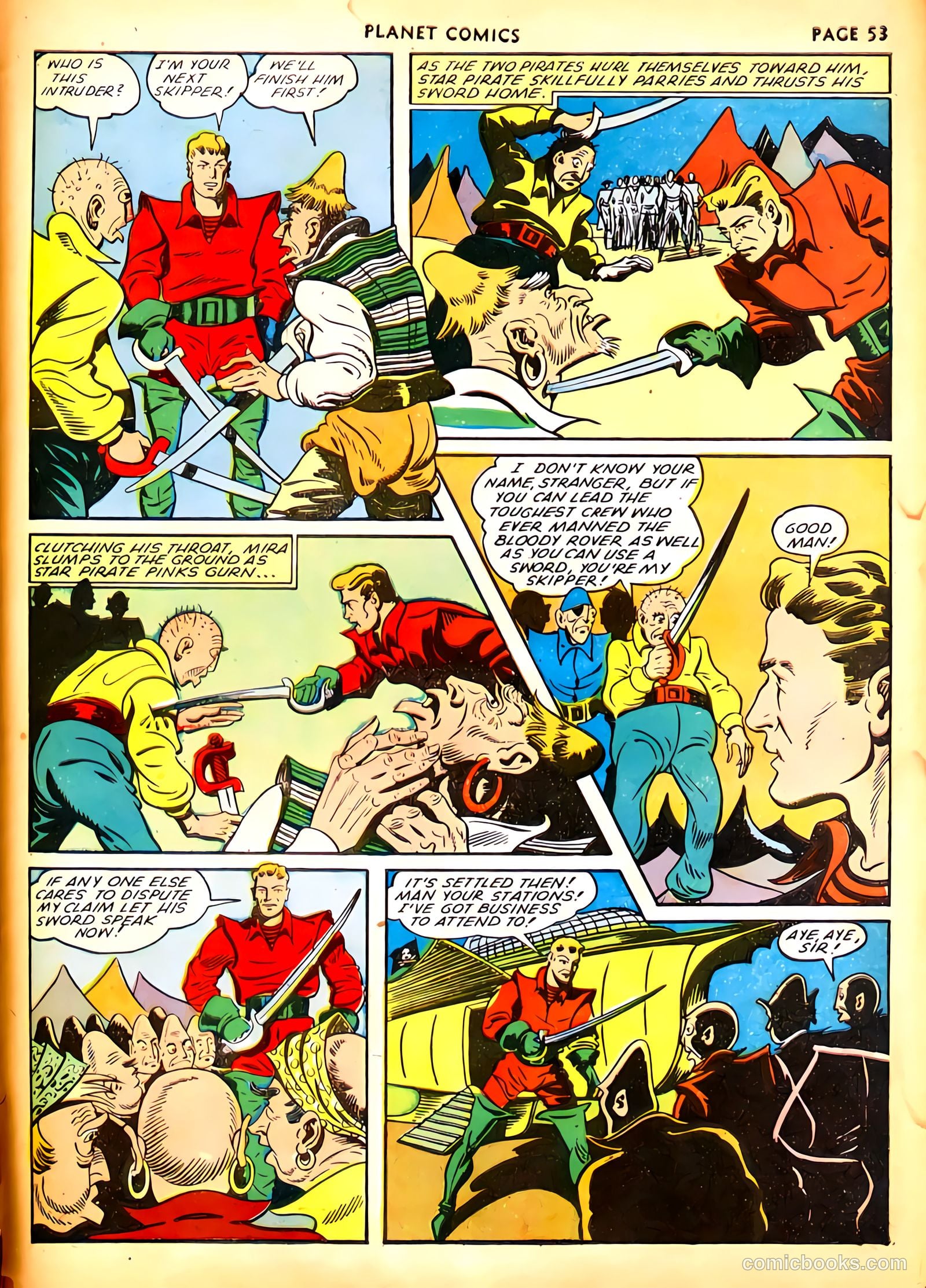 Planet Comics #21 (1942) — page 56 of 69