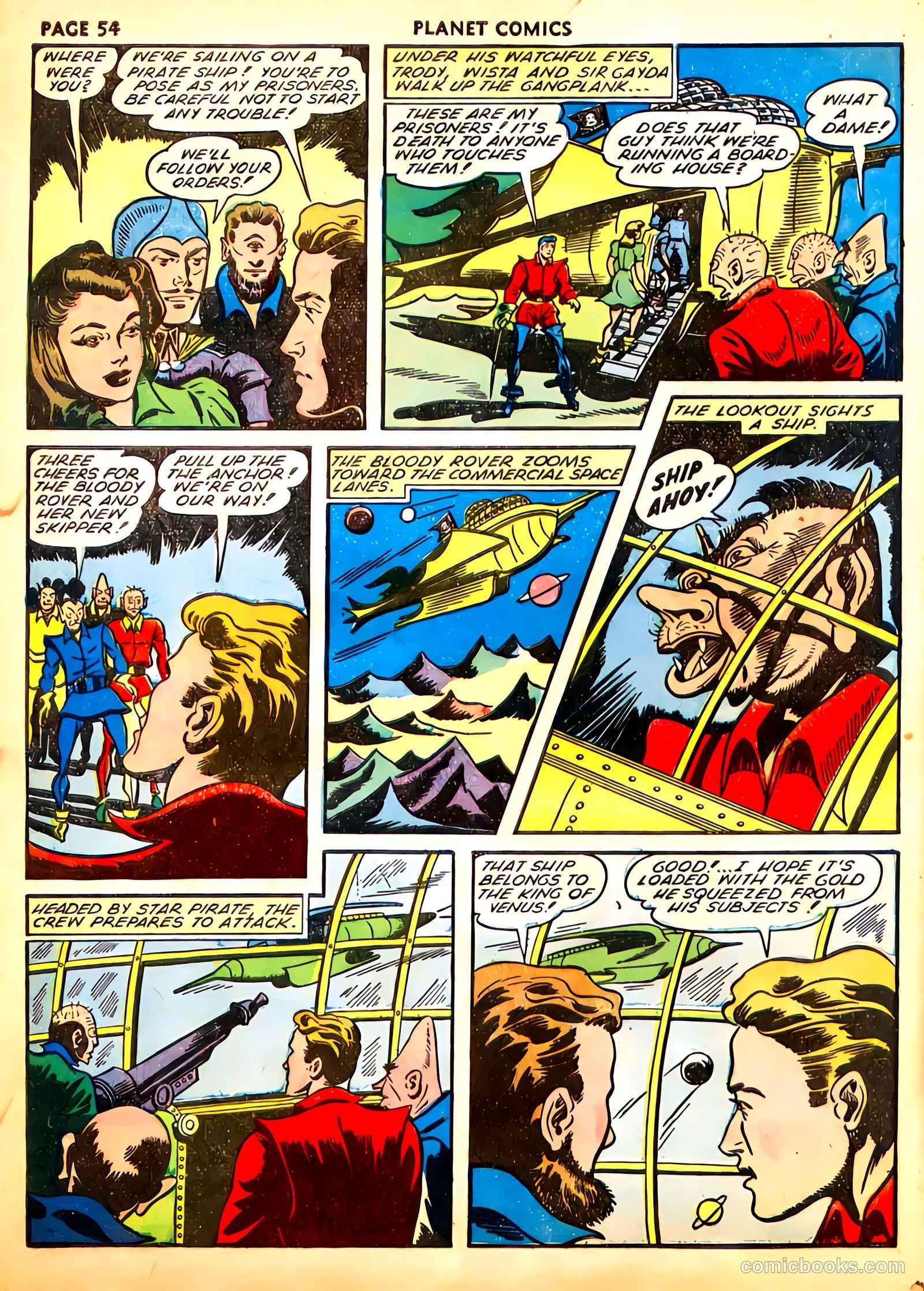 Planet Comics #21 (1942) — page 57 of 69