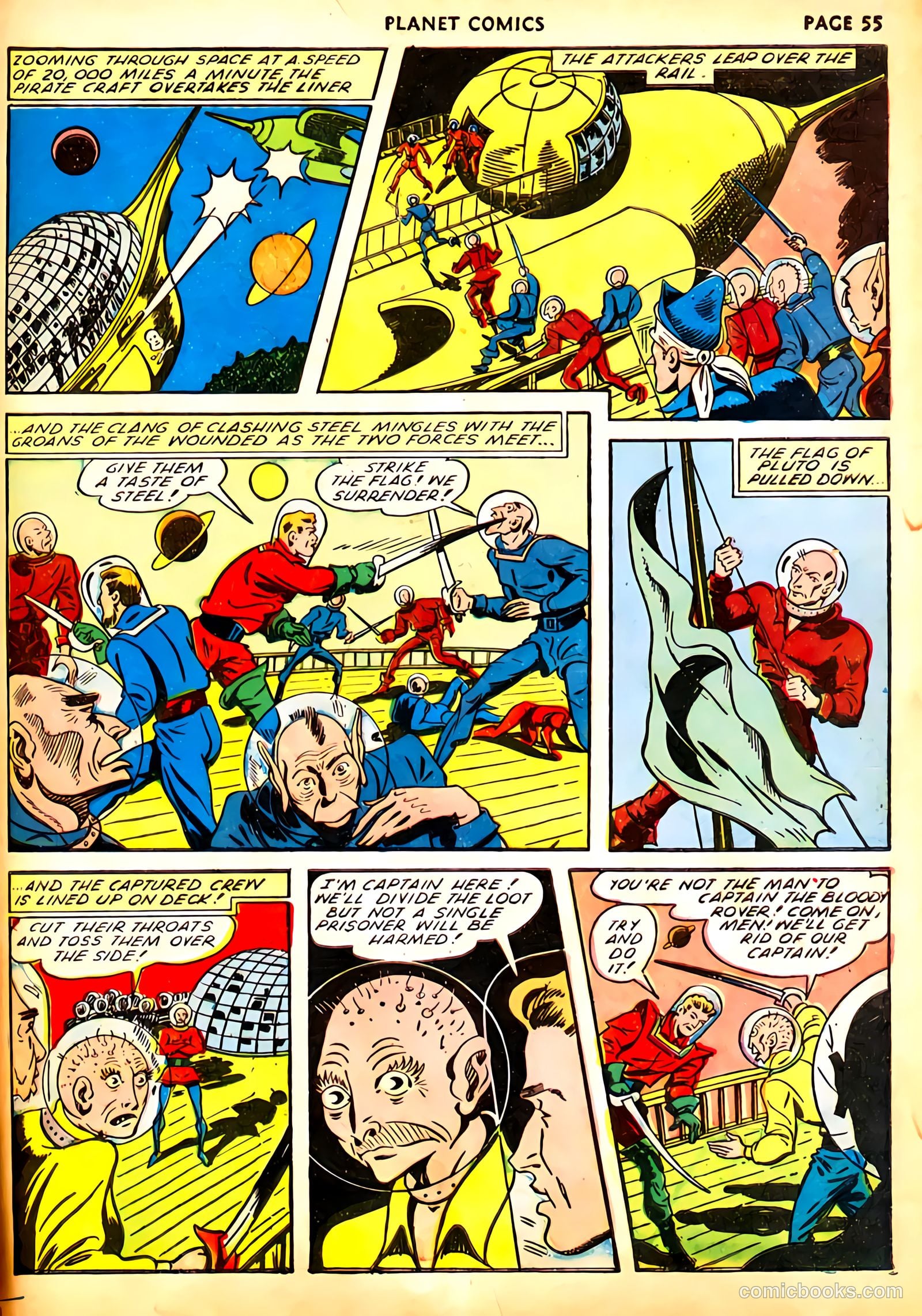 Planet Comics #21 (1942) — page 58 of 69