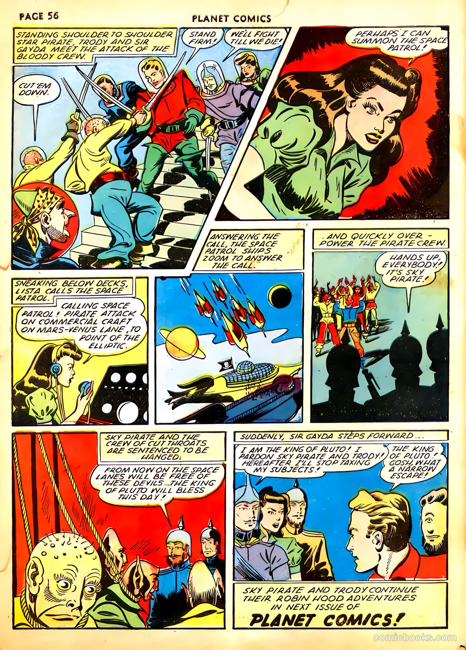 Planet Comics #21 (1942) — page 59 of 69