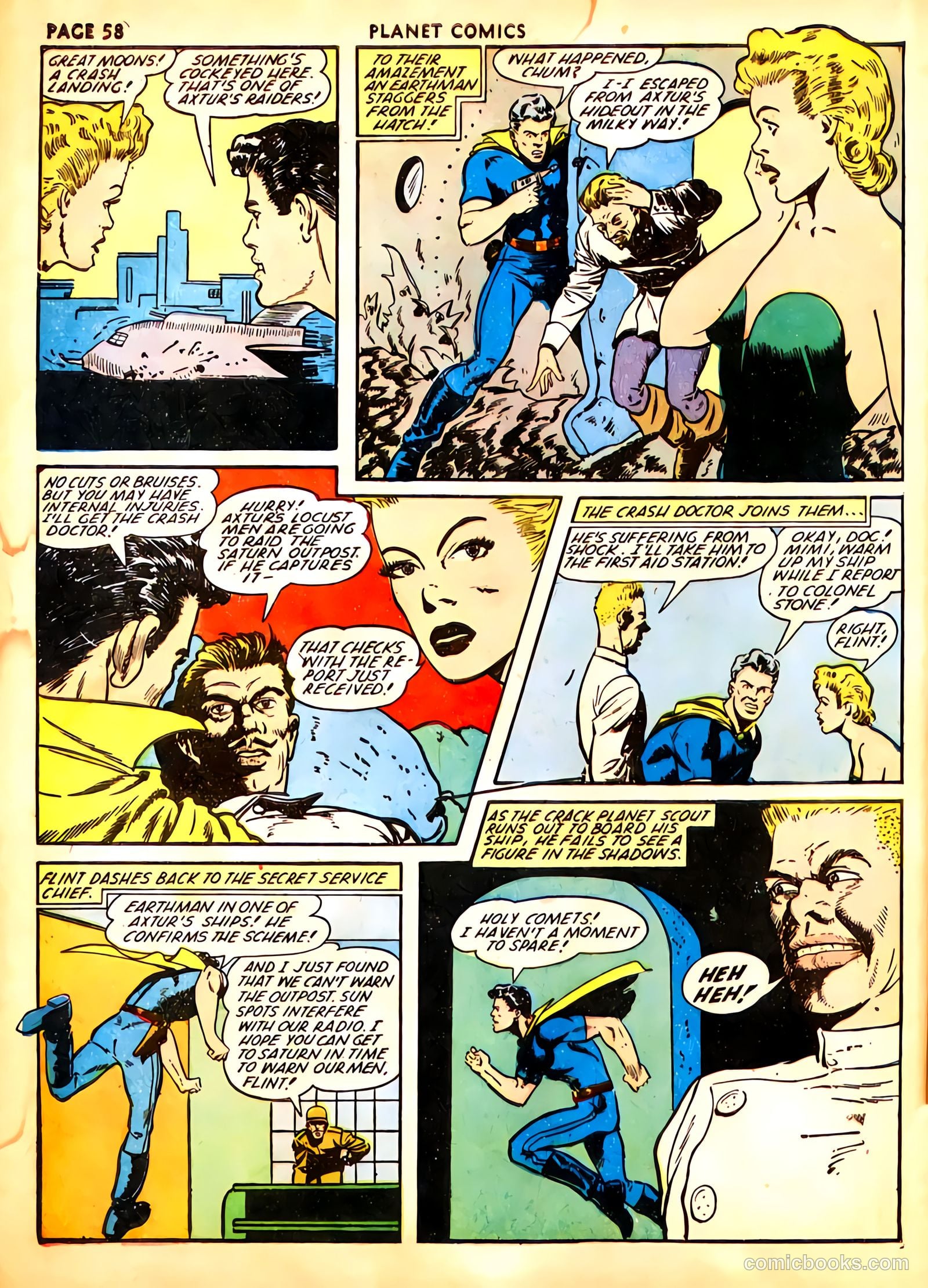 Planet Comics #21 (1942) — page 61 of 69