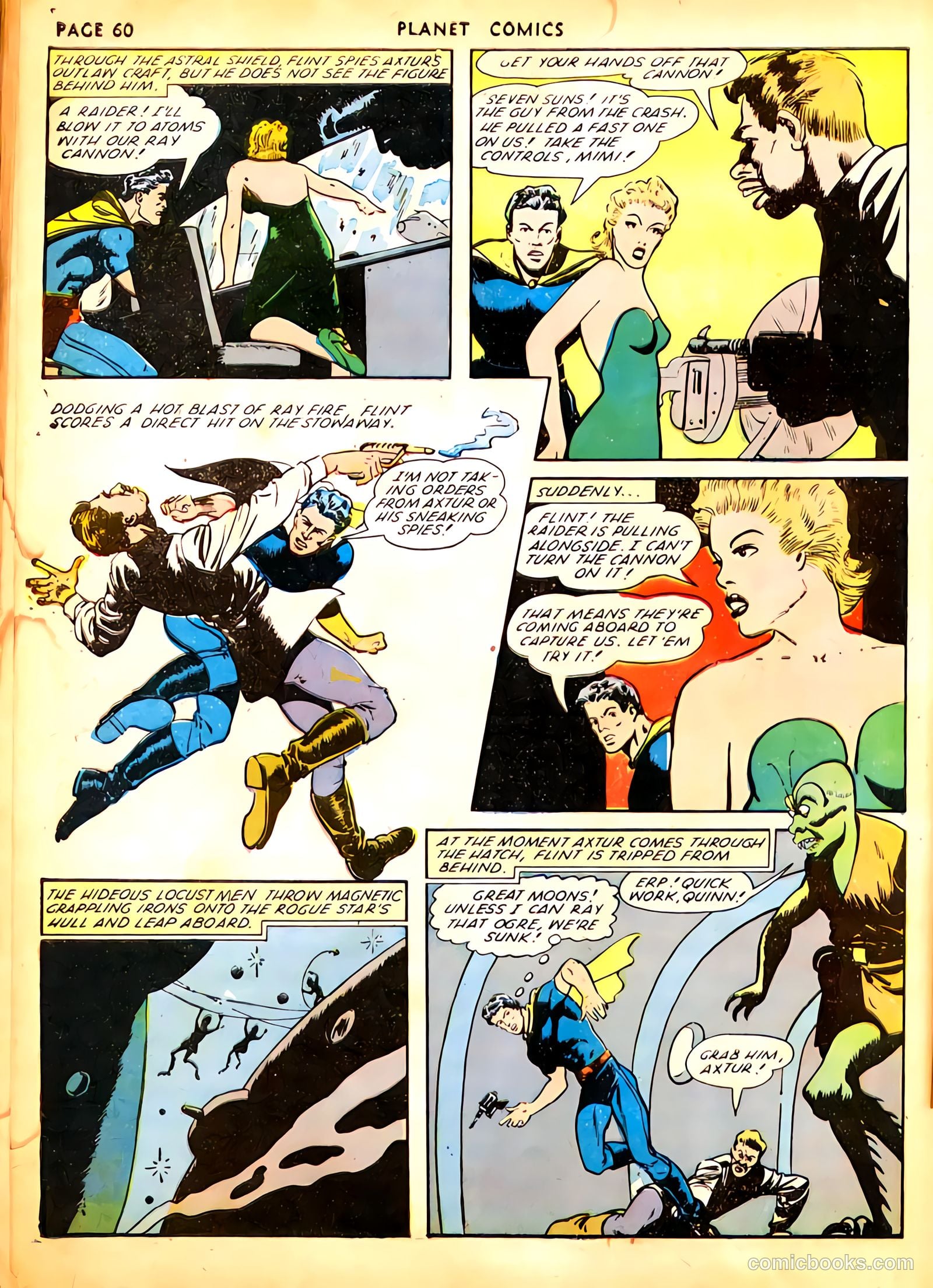 Planet Comics #21 (1942) — page 63 of 69