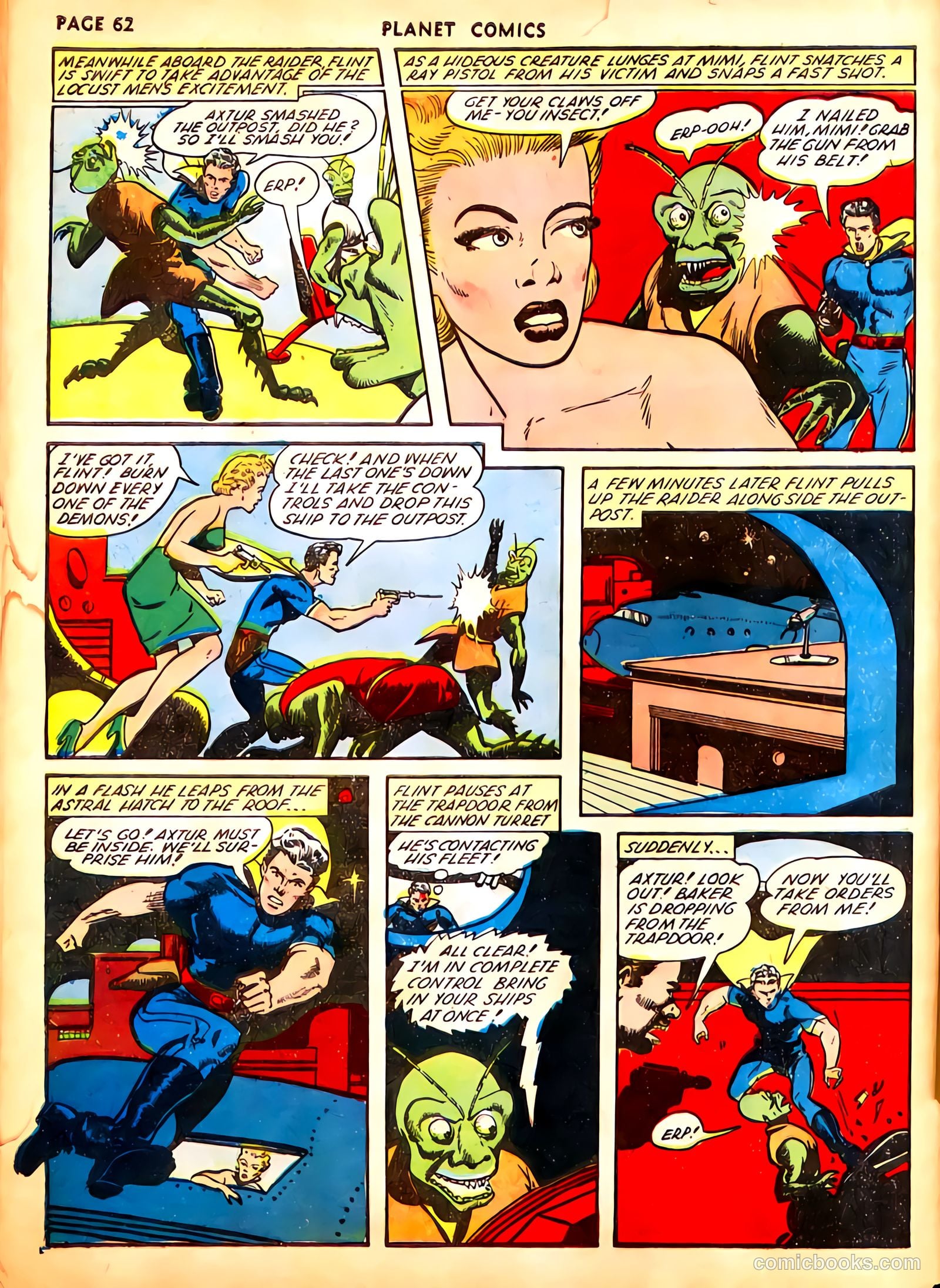 Planet Comics #21 (1942) — page 65 of 69