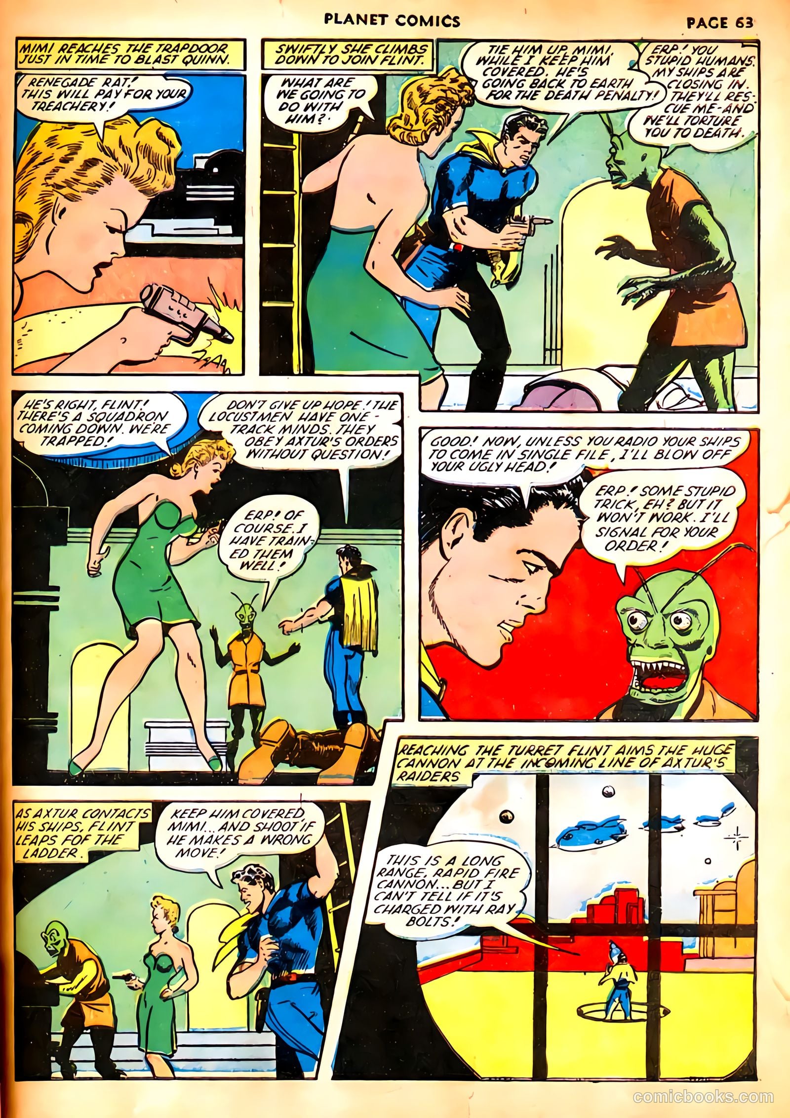 Planet Comics #21 (1942) — page 66 of 69