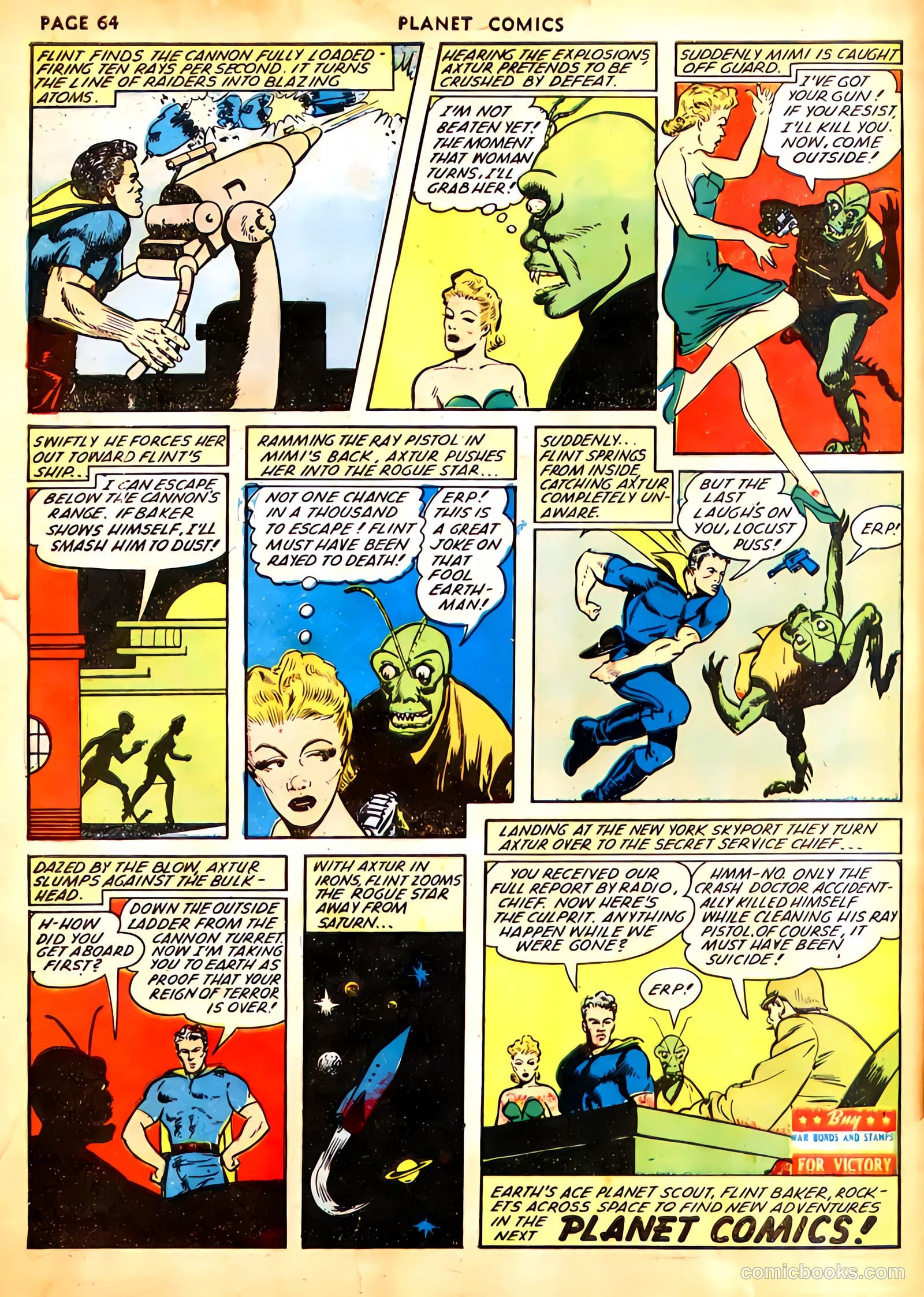 Planet Comics #21 (1942) — page 67 of 69