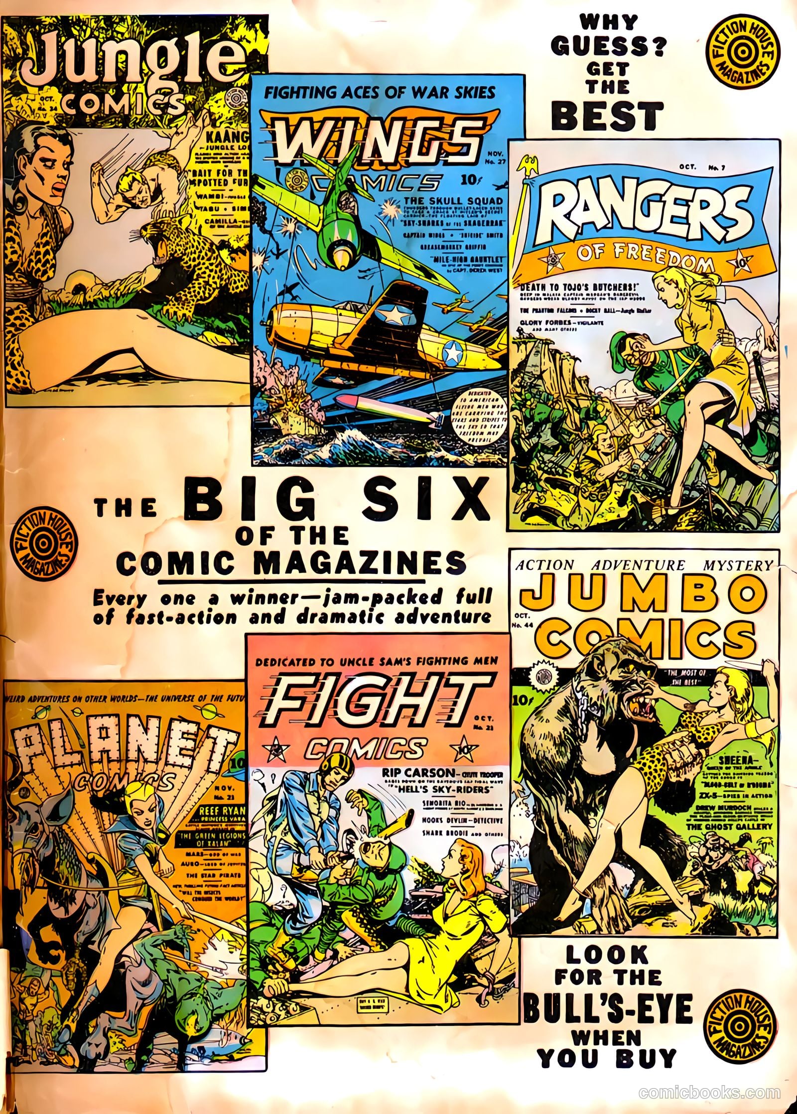 Planet Comics #21 (1942) — page 68 of 69