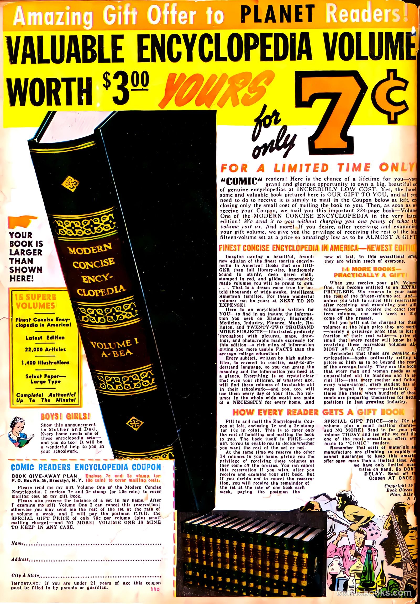 Planet Comics #21 (1942) — page 69 of 69