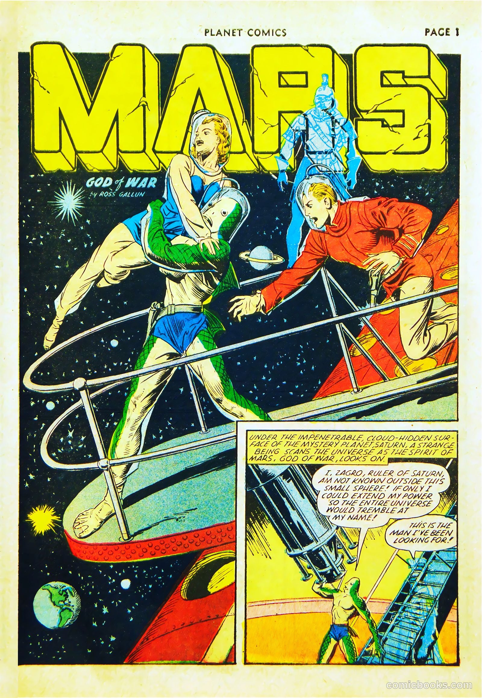 Planet Comics #22 (1943) — page 3 of 68