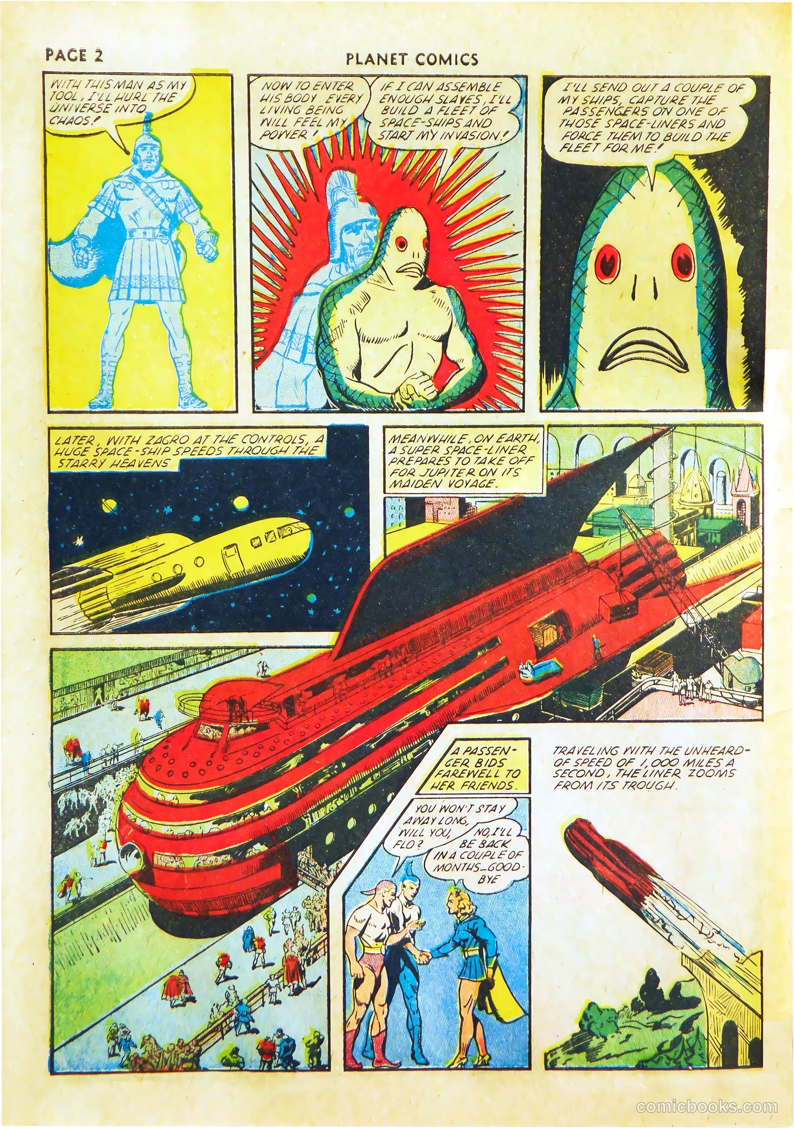 Planet Comics #22 (1943) — page 4 of 68
