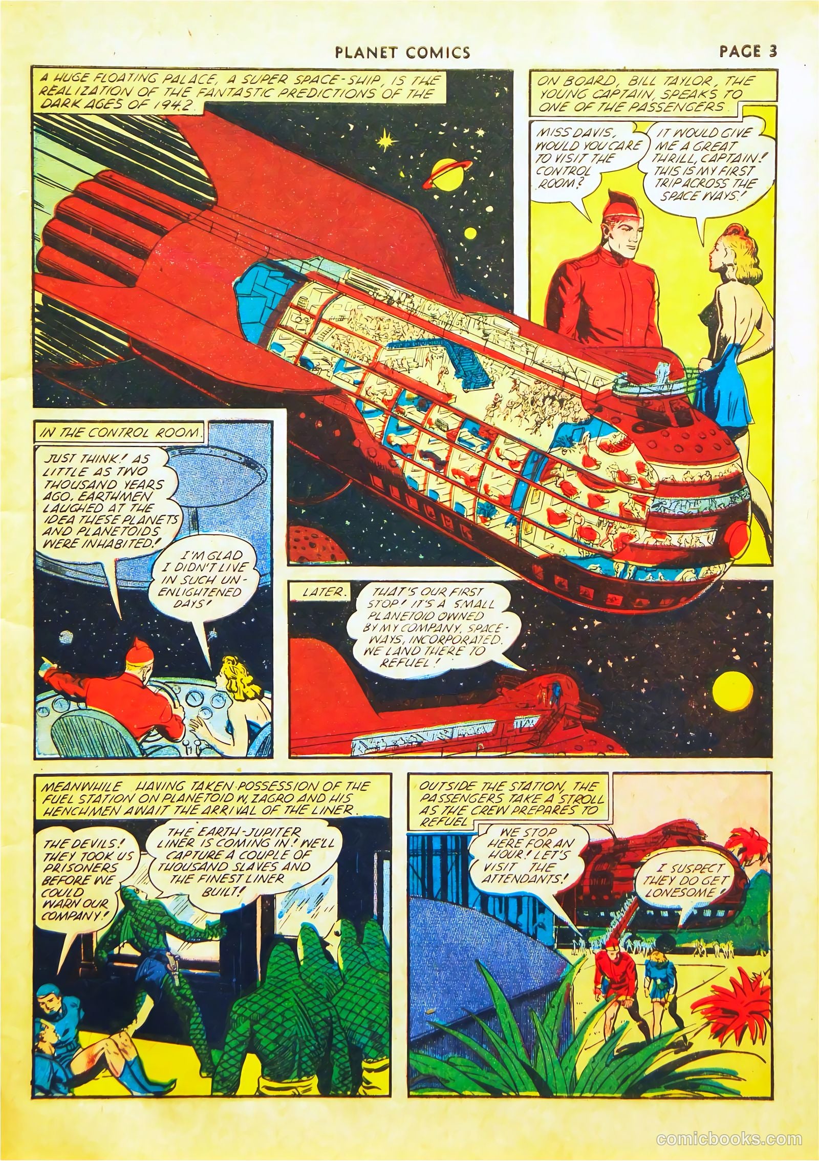 Planet Comics #22 (1943) — page 5 of 68