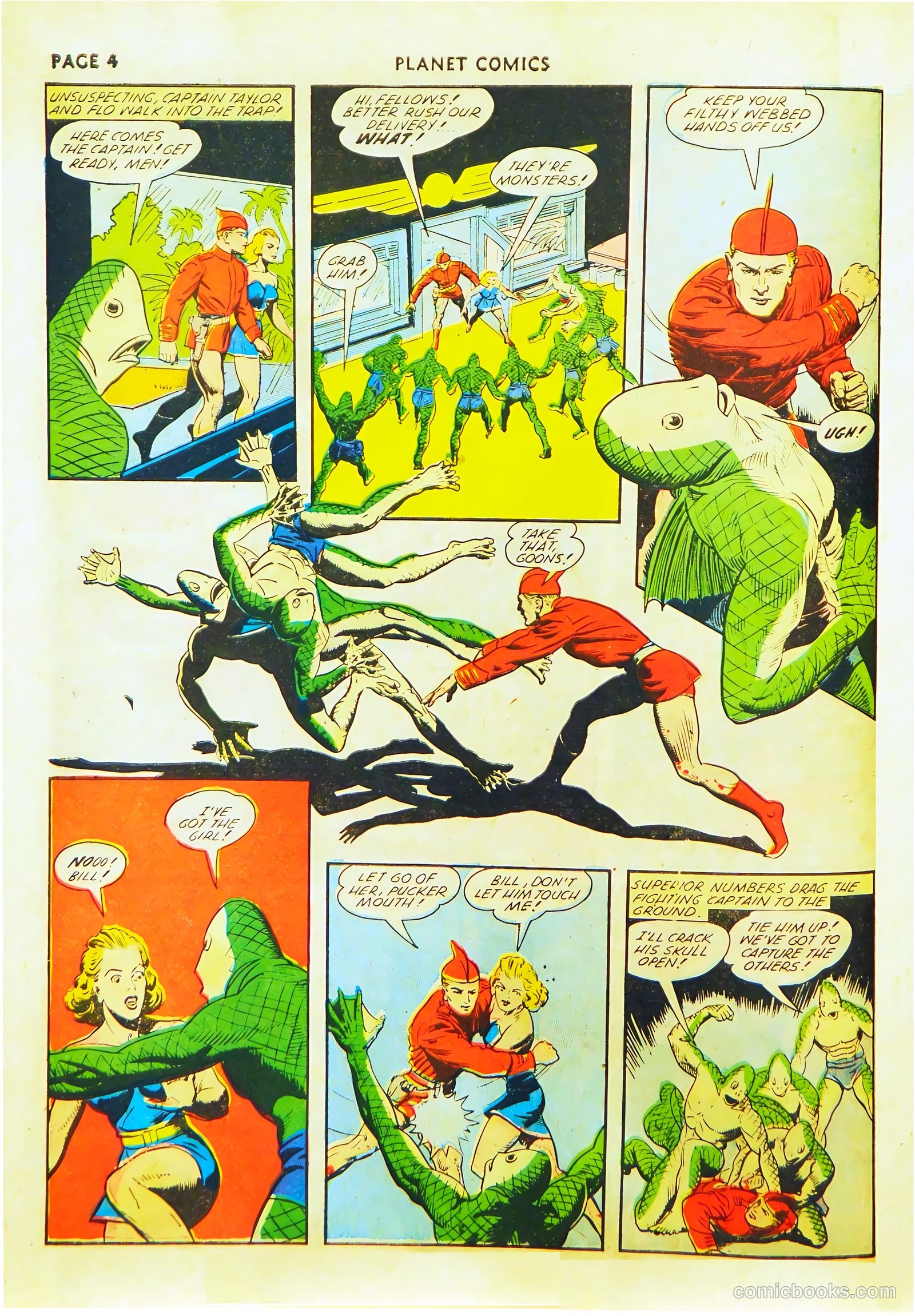 Planet Comics #22 (1943) — page 6 of 68