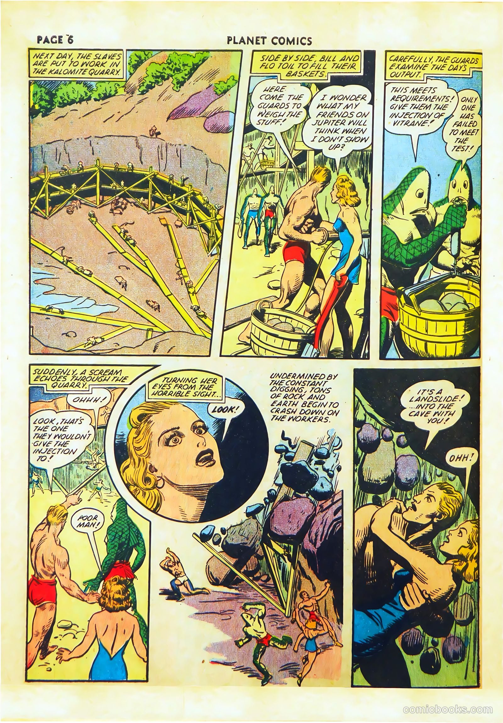 Planet Comics #22 (1943) — page 8 of 68