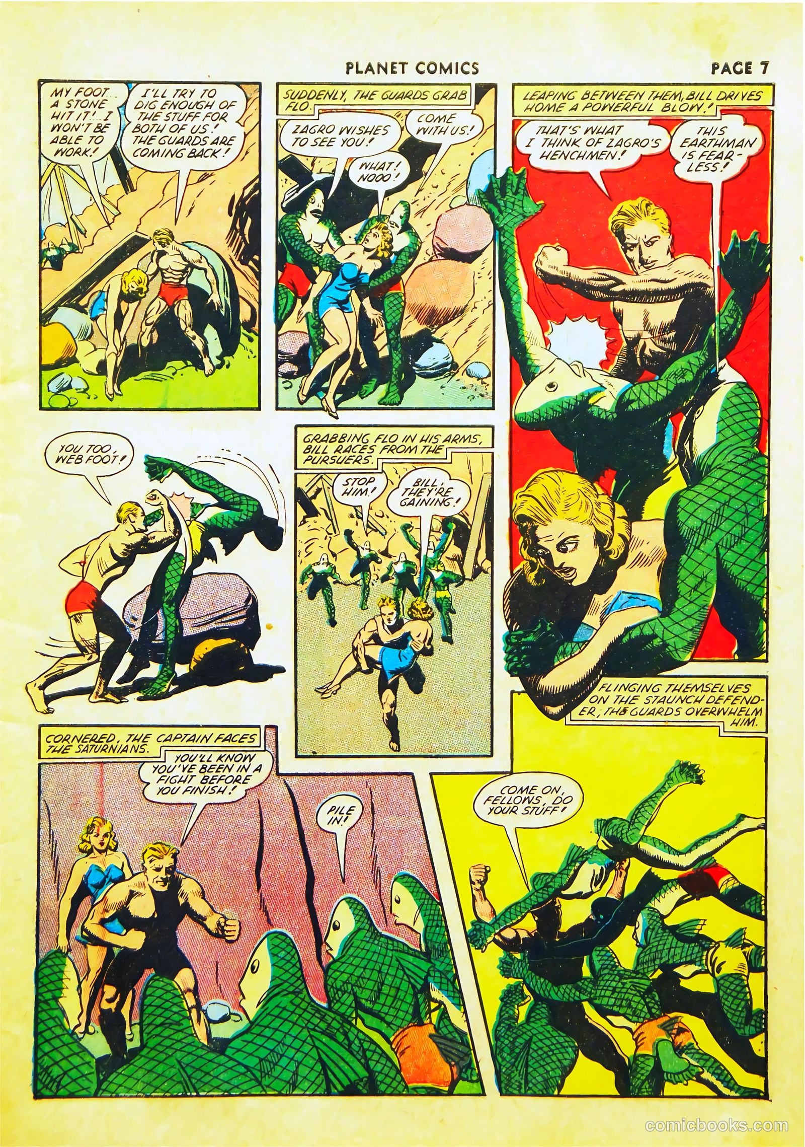 Planet Comics #22 (1943) — page 9 of 68