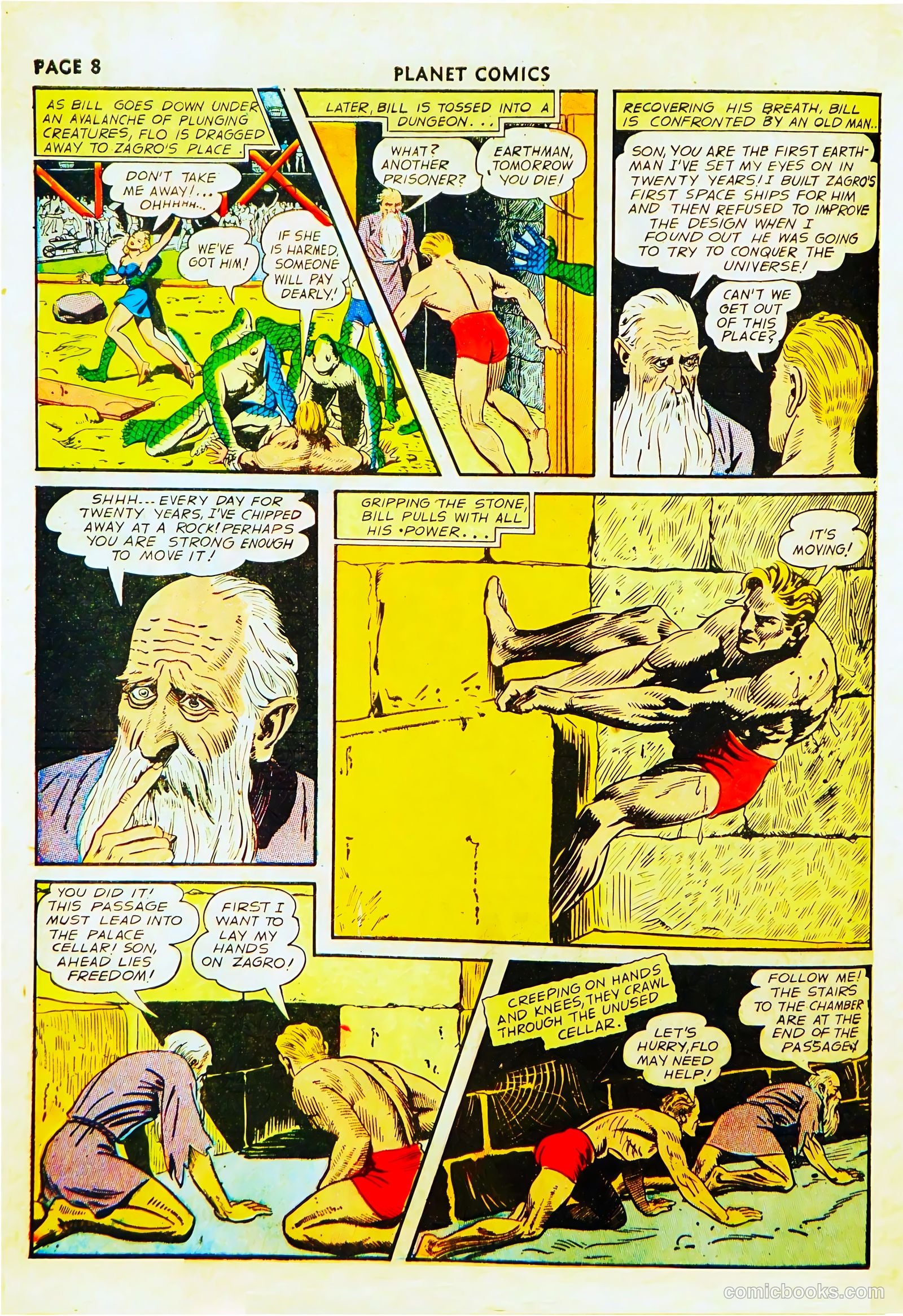Planet Comics #22 (1943) — page 10 of 68