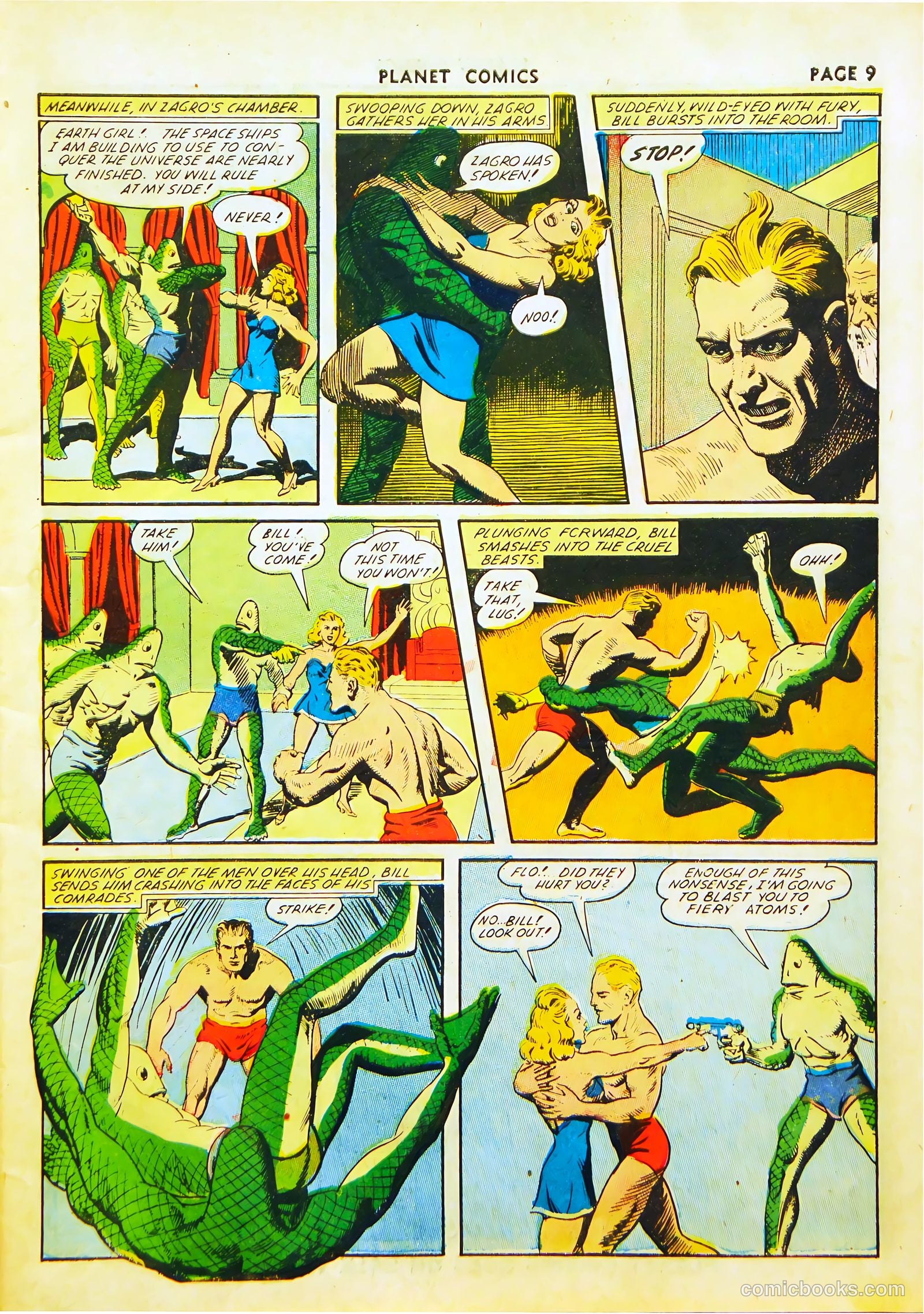 Planet Comics #22 (1943) — page 11 of 68