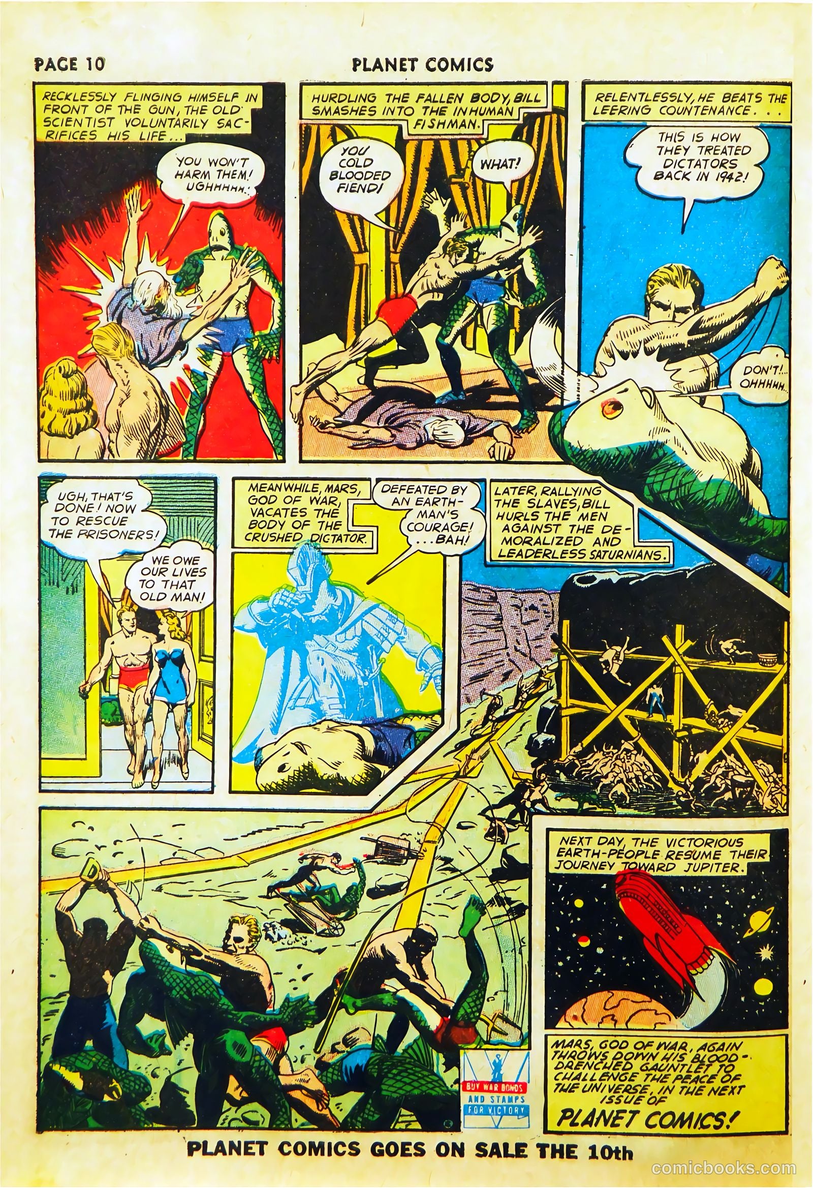 Planet Comics #22 (1943) — page 12 of 68