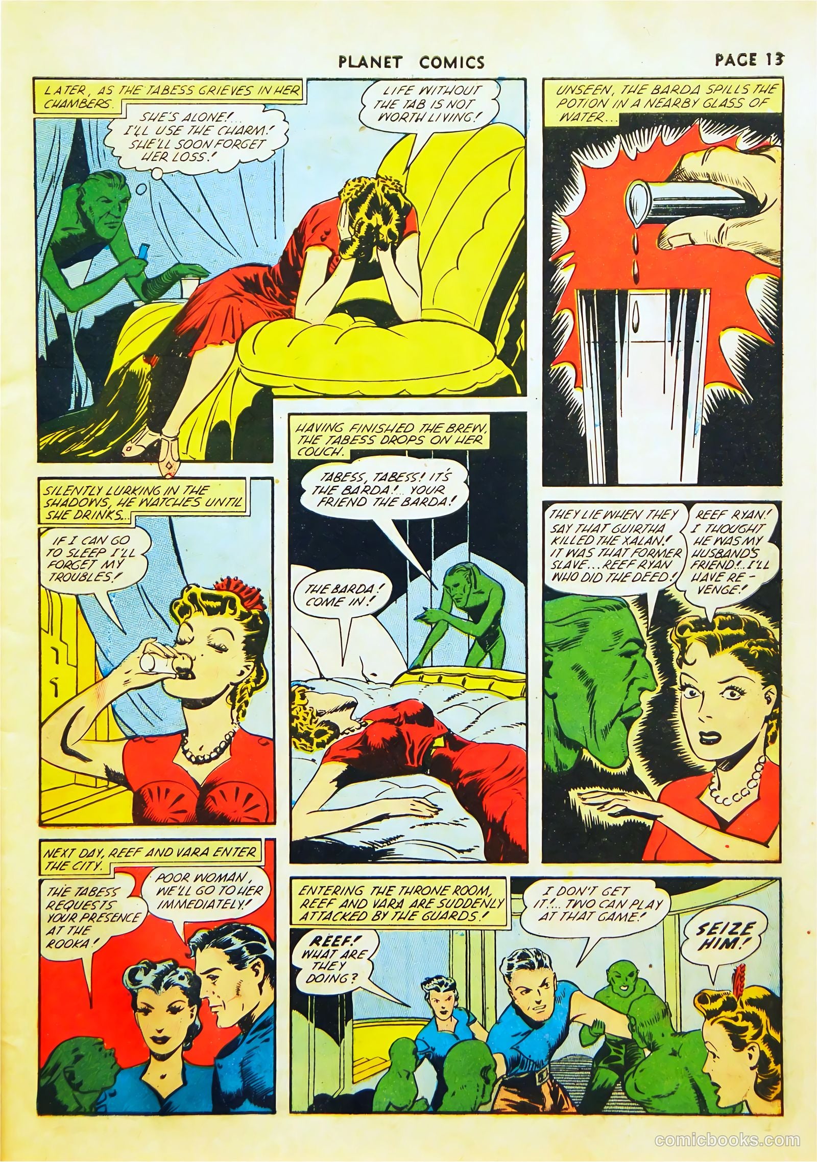 Planet Comics #22 (1943) — page 15 of 68