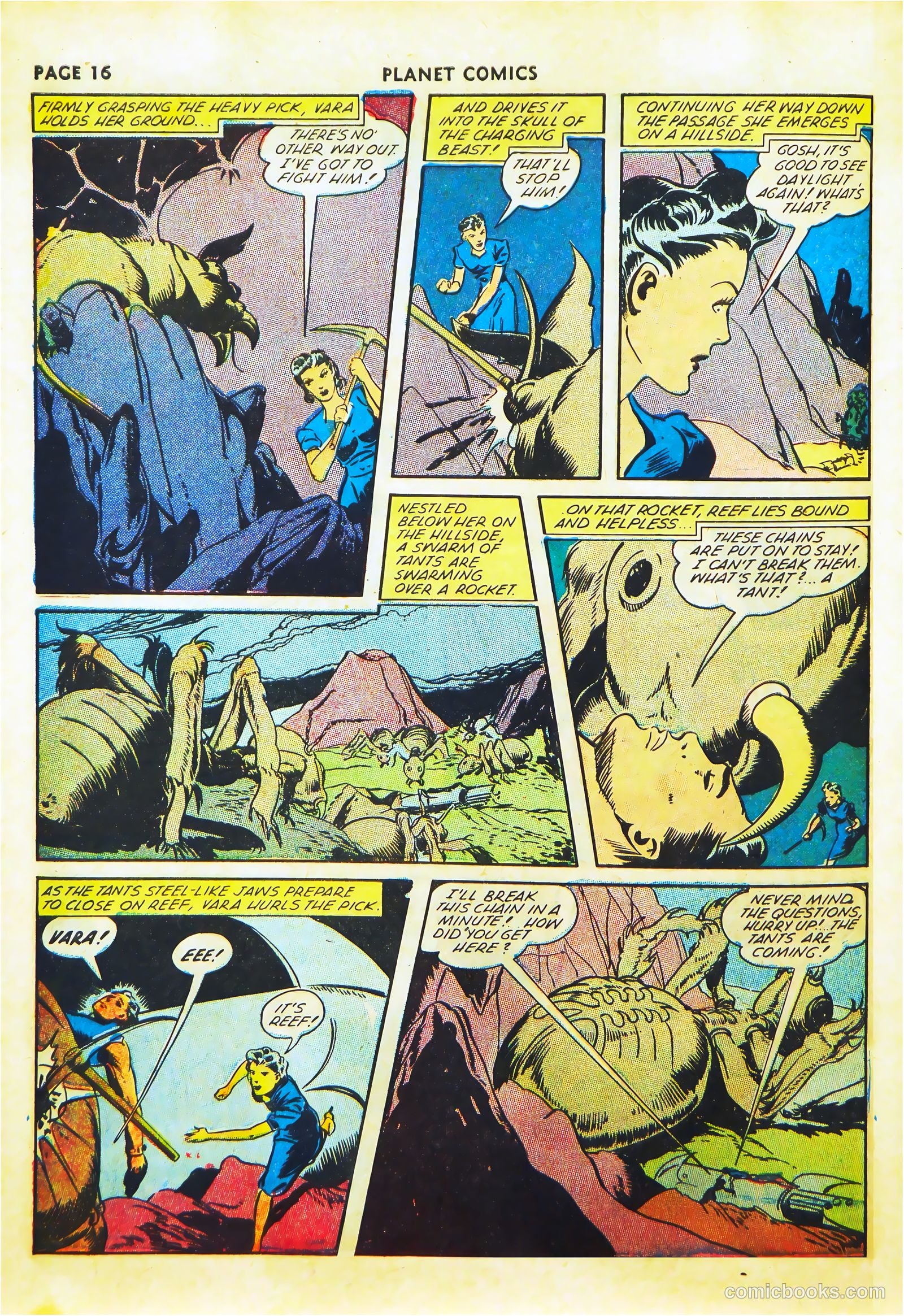 Planet Comics #22 (1943) — page 18 of 68