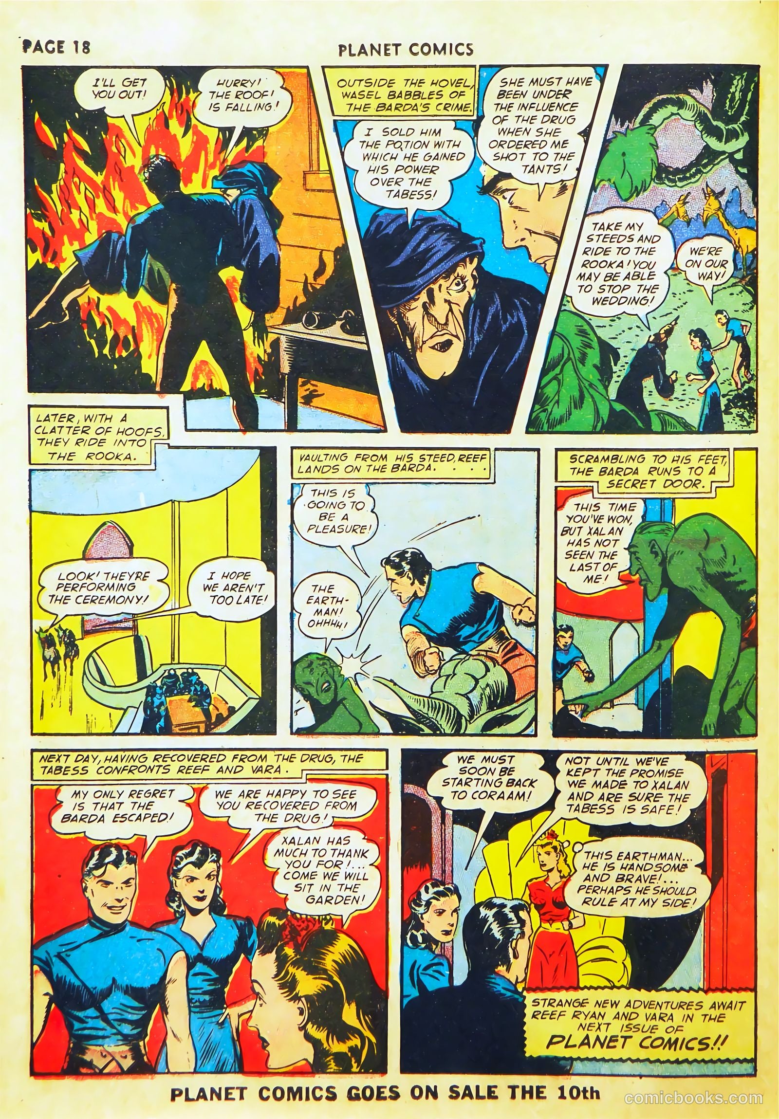 Planet Comics #22 (1943) — page 20 of 68