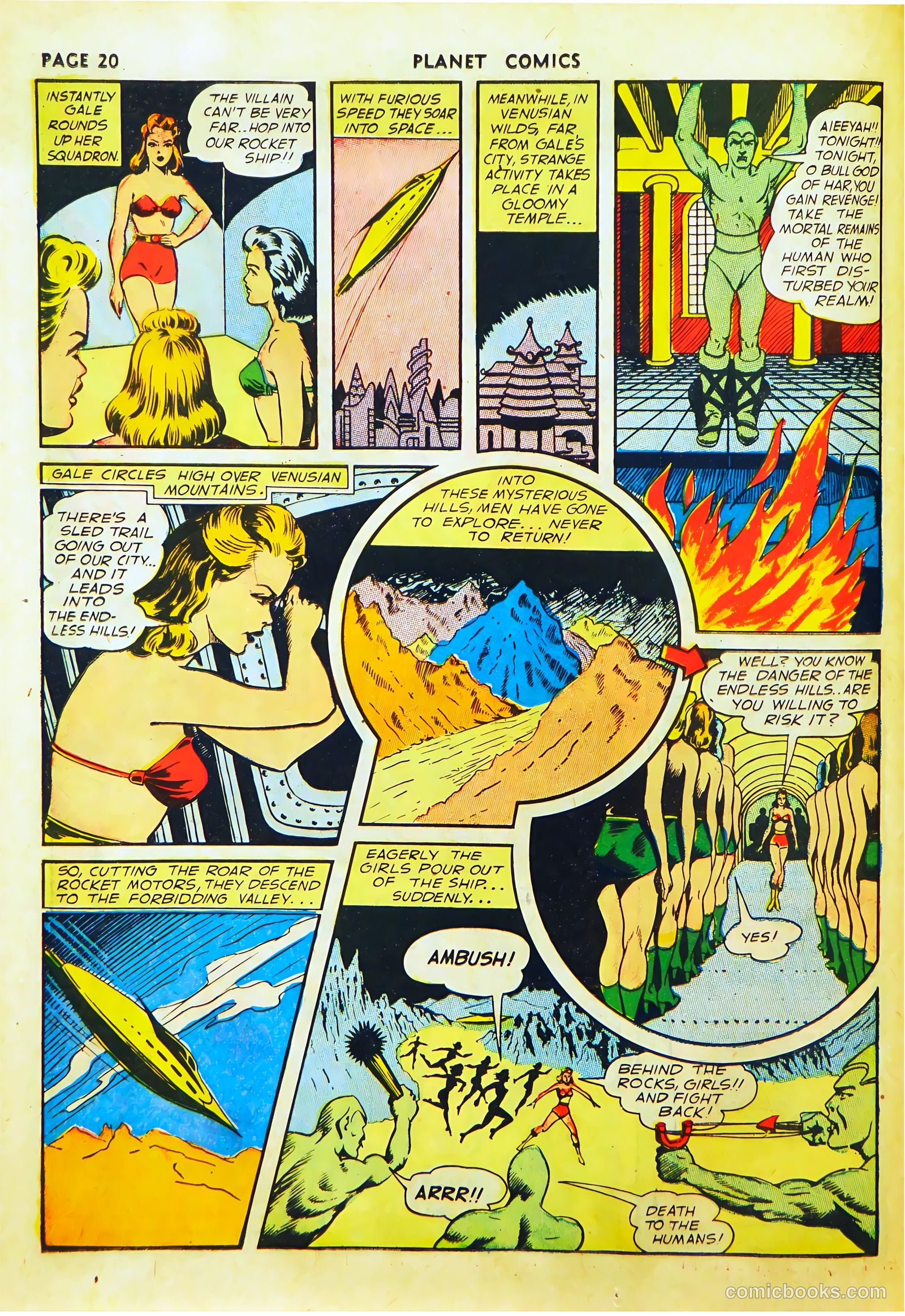 Planet Comics #22 (1943) — page 22 of 68