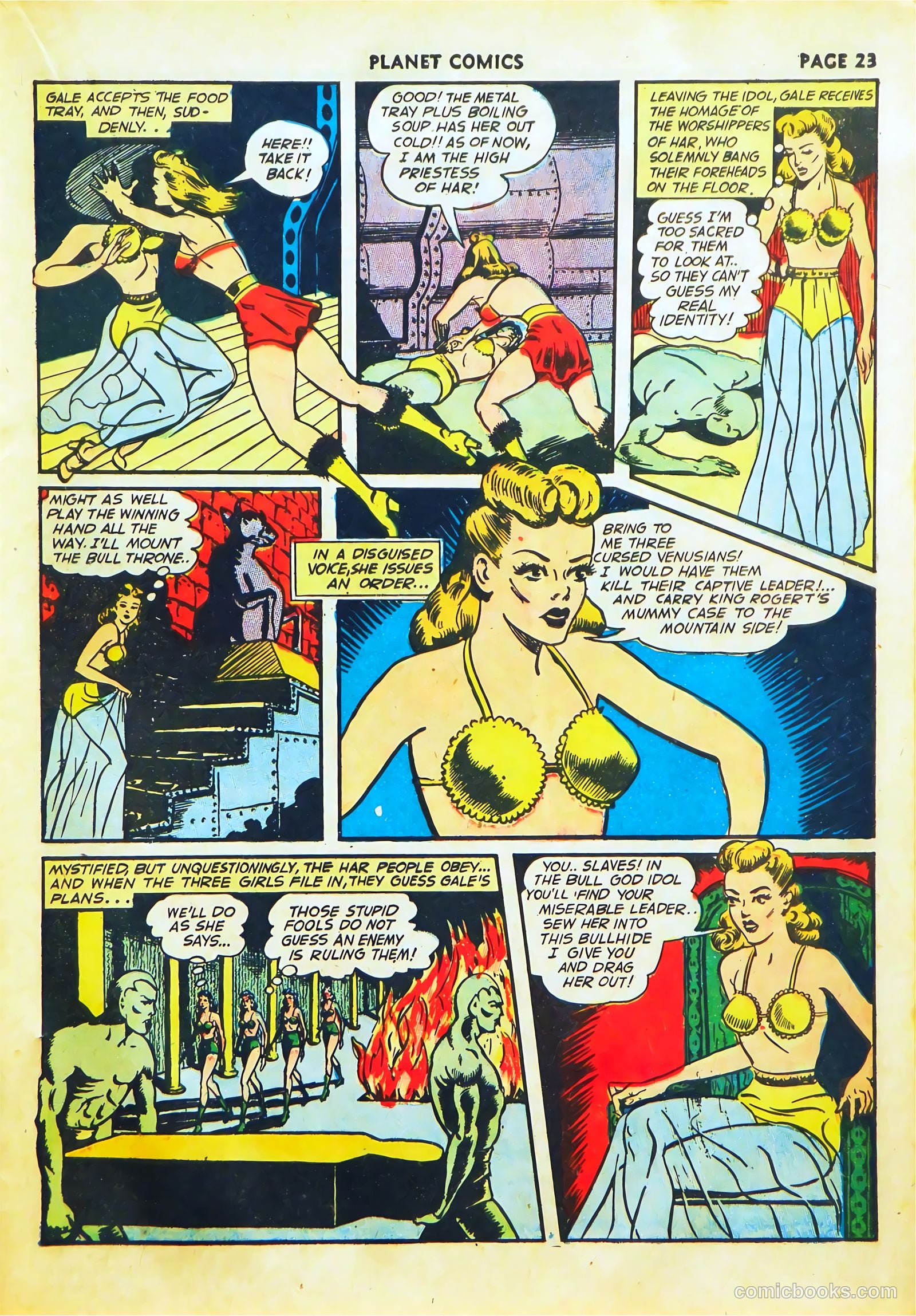 Planet Comics #22 (1943) — page 25 of 68