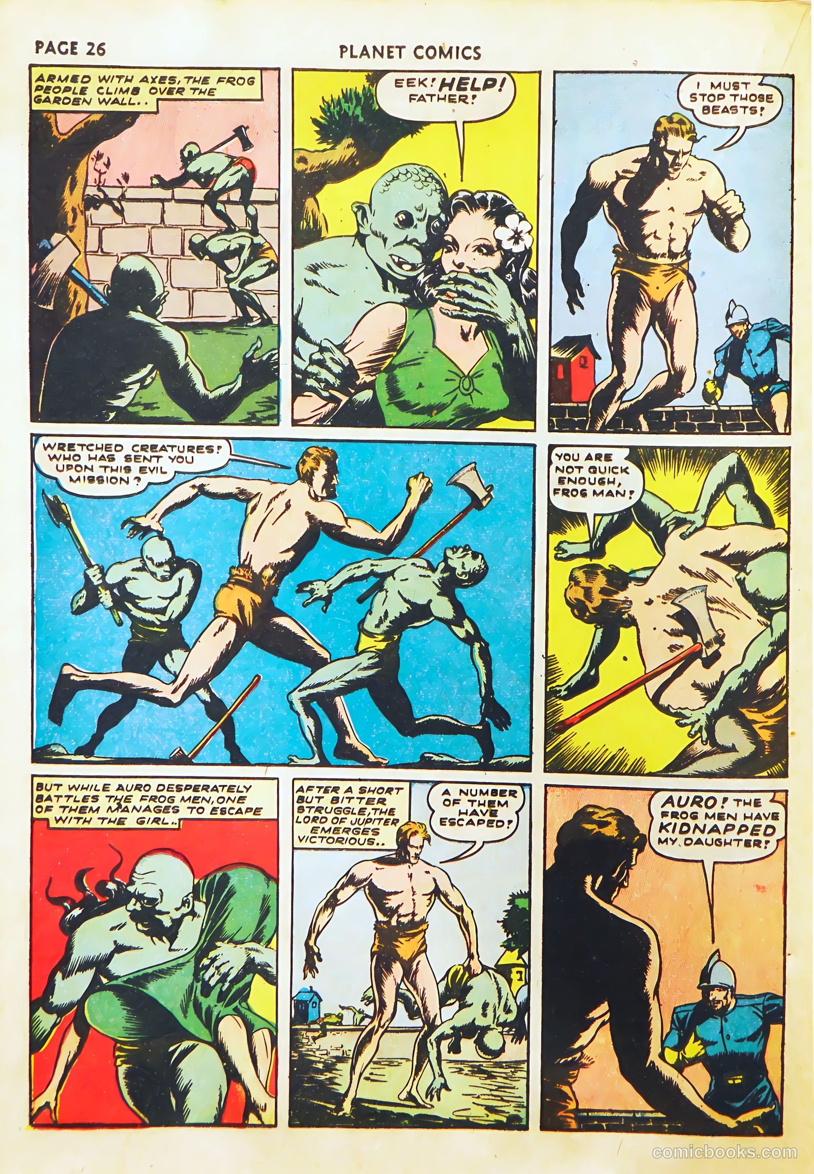 Planet Comics #22 (1943) — page 28 of 68
