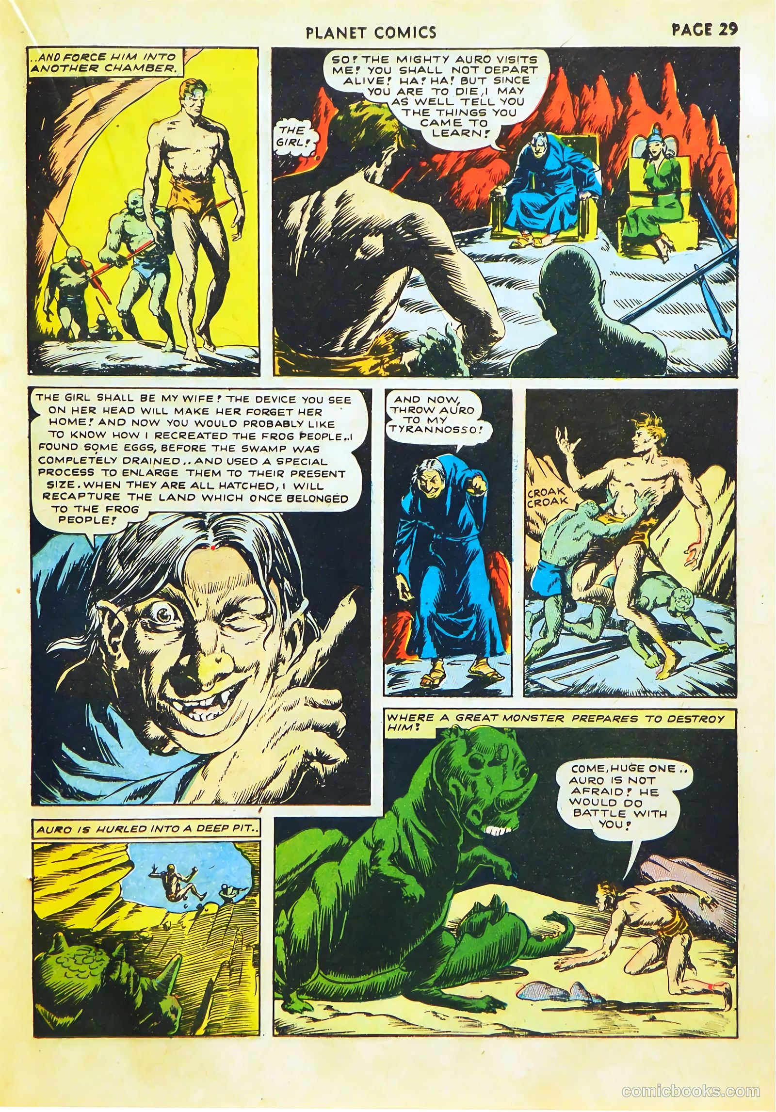 Planet Comics #22 (1943) — page 31 of 68