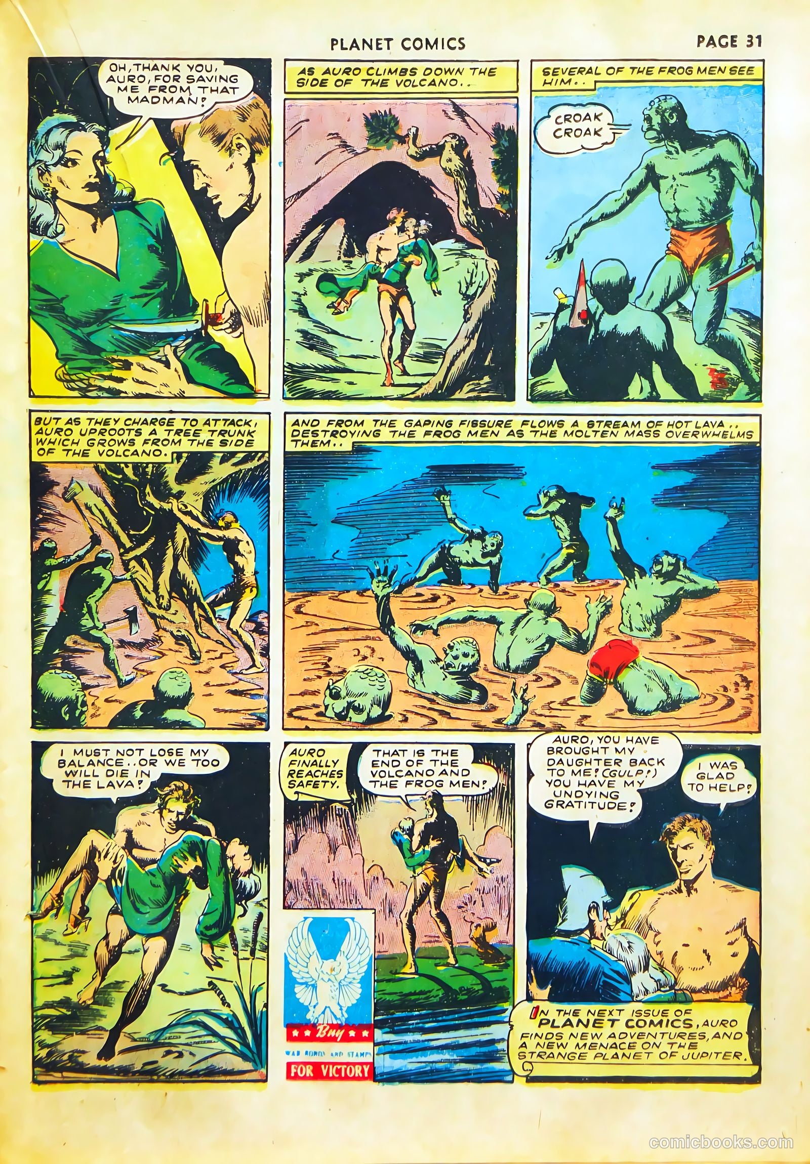 Planet Comics #22 (1943) — page 33 of 68