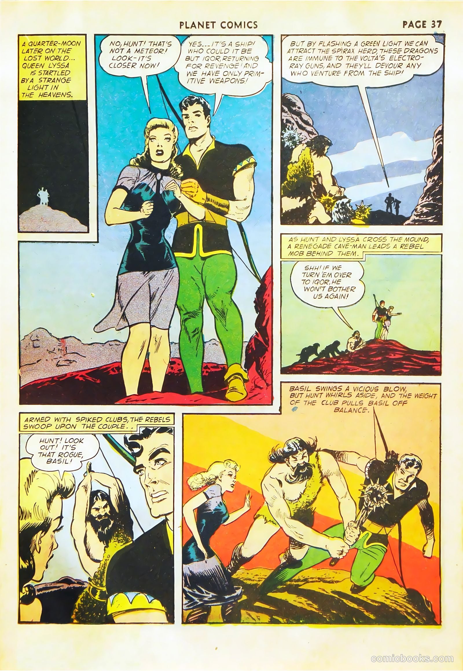 Planet Comics #22 (1943) — page 39 of 68