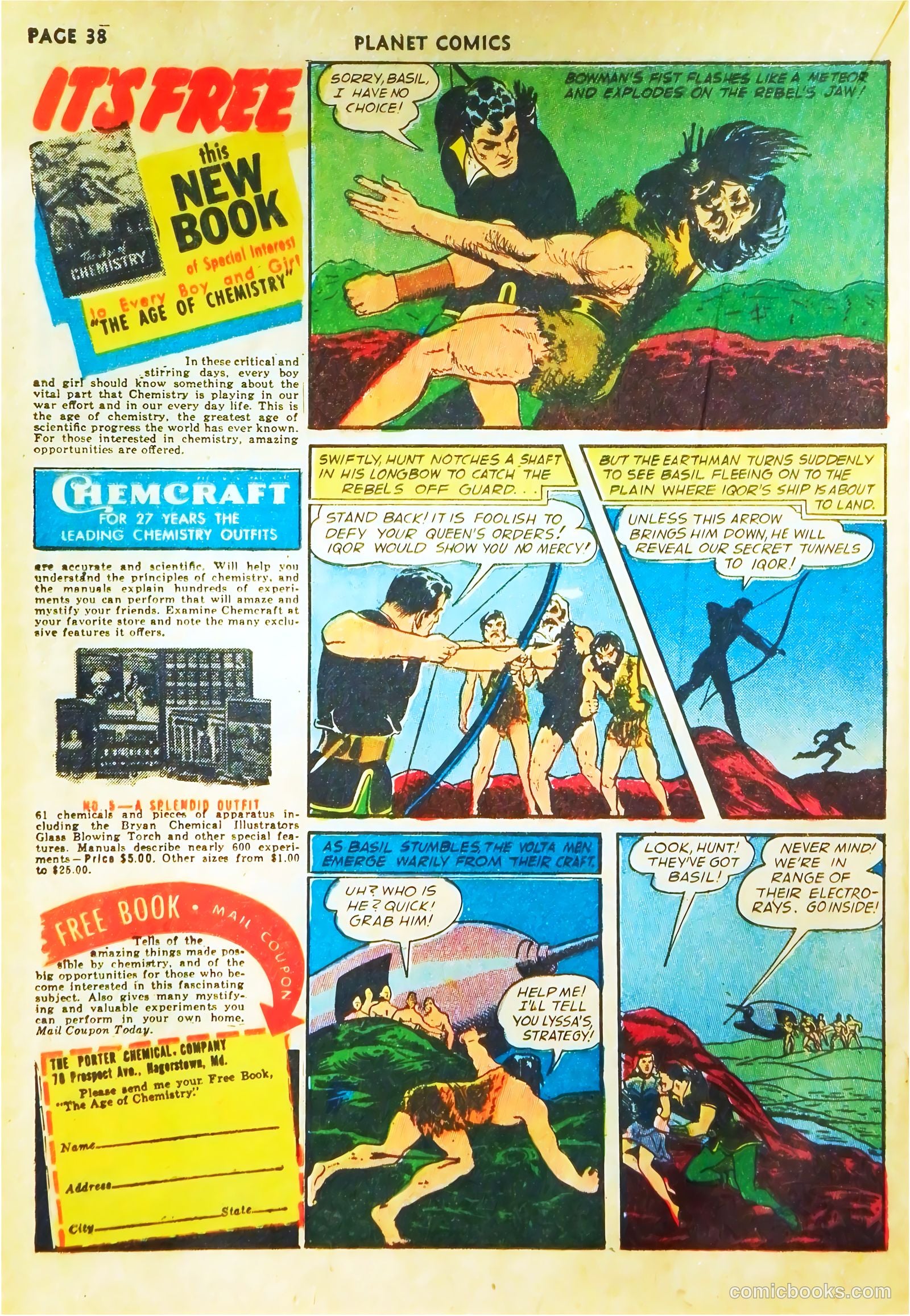 Planet Comics #22 (1943) — page 40 of 68