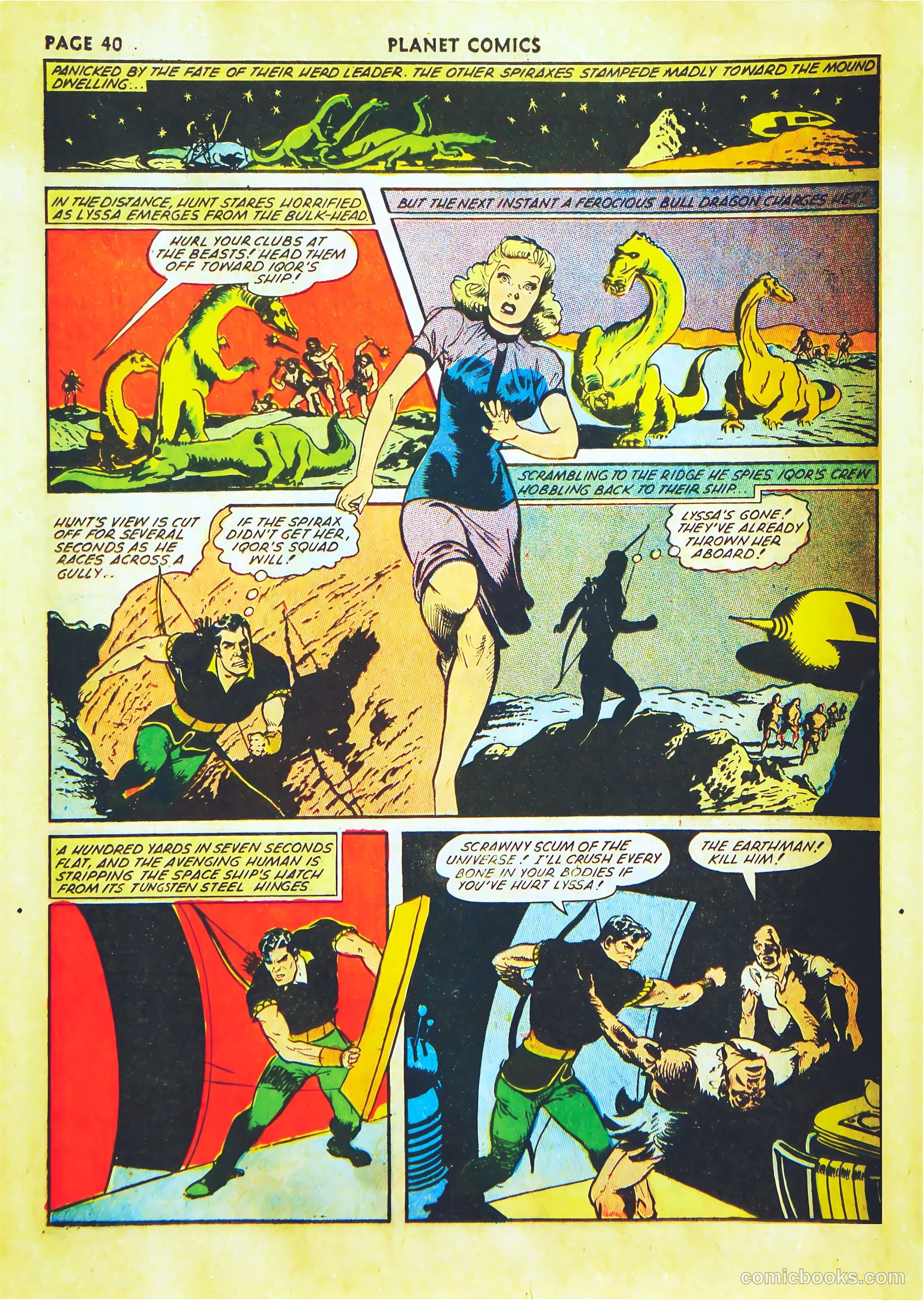 Planet Comics #22 (1943) — page 42 of 68