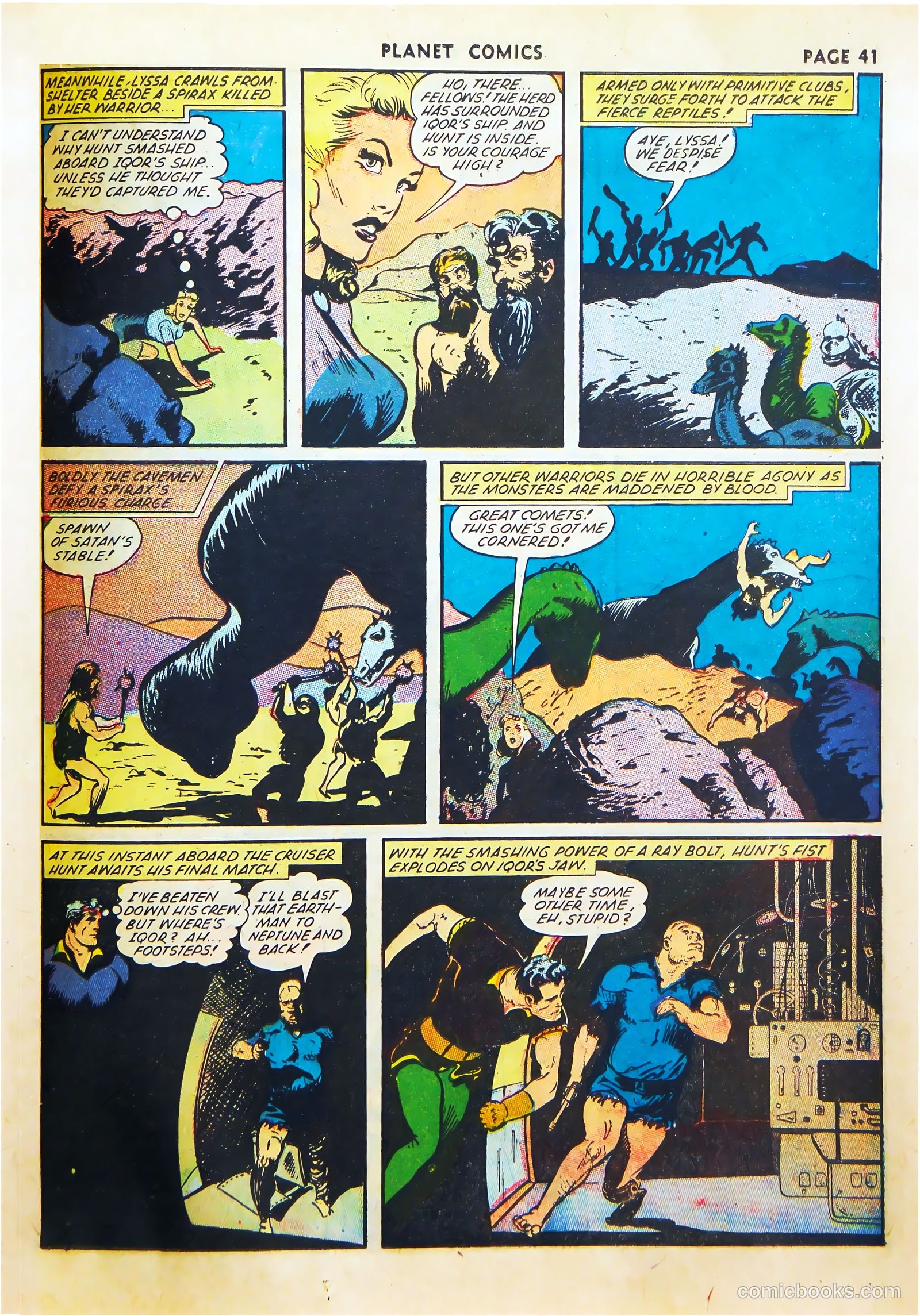 Planet Comics #22 (1943) — page 43 of 68