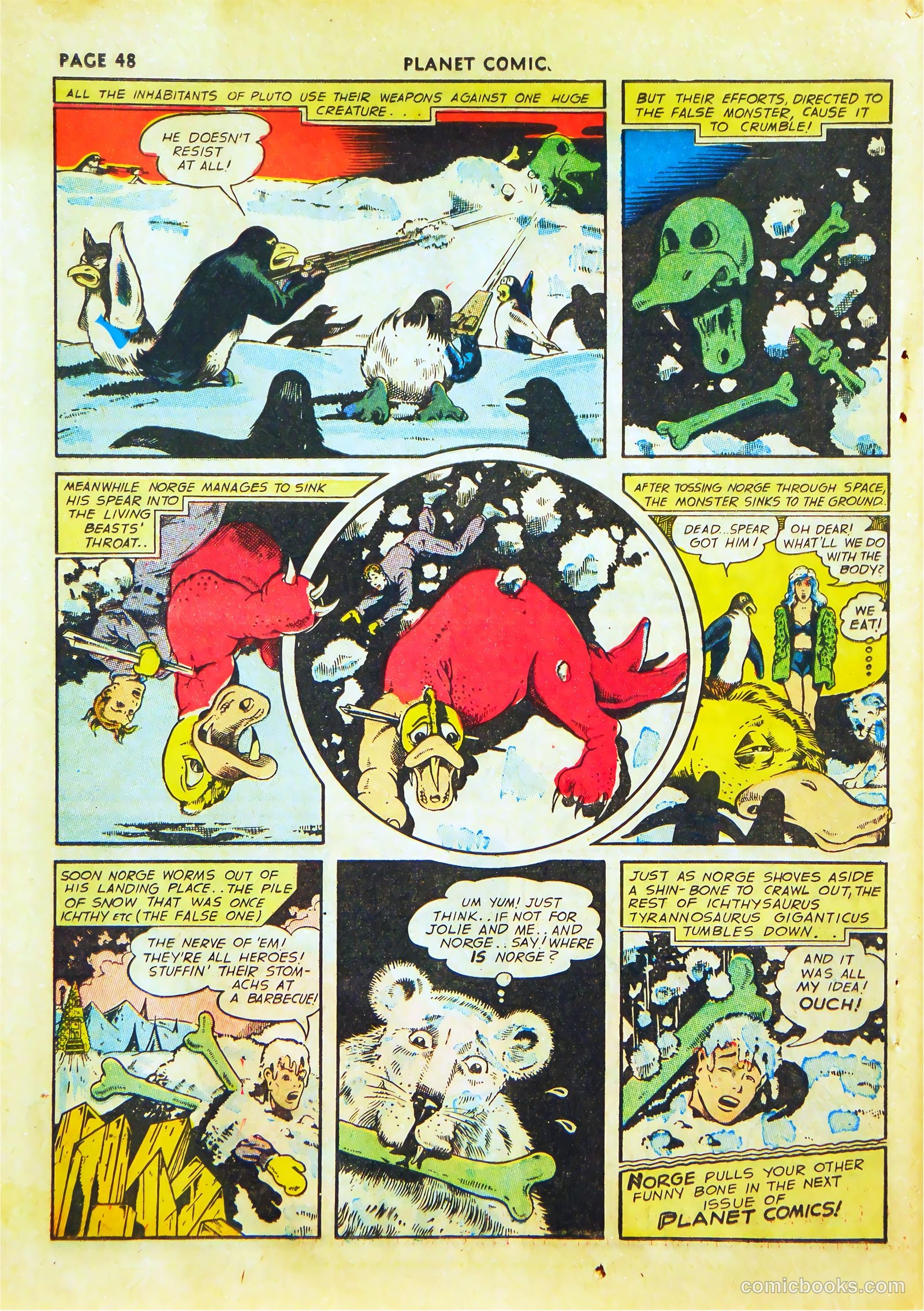 Planet Comics #22 (1943) — page 50 of 68