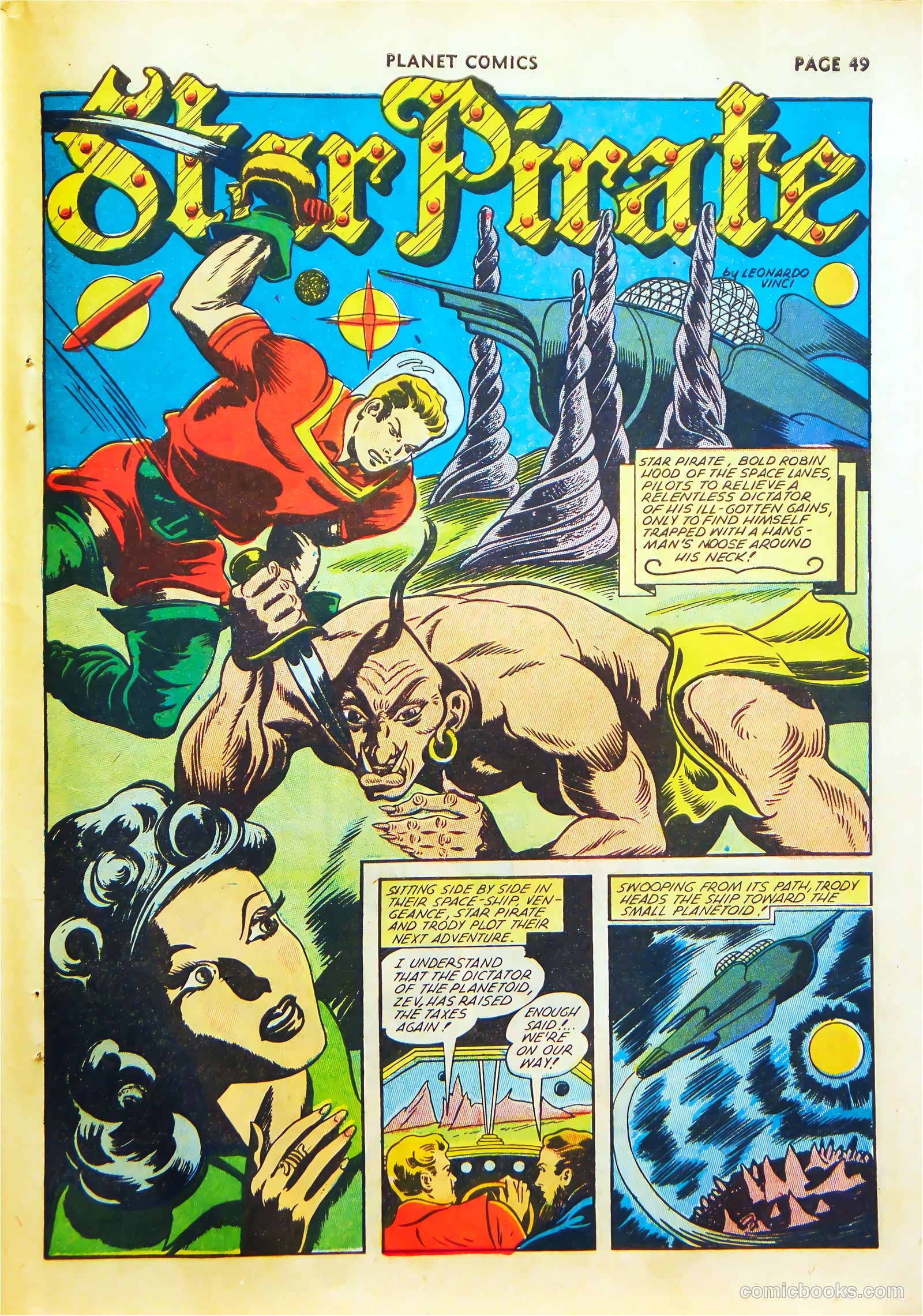 Planet Comics #22 (1943) — page 51 of 68