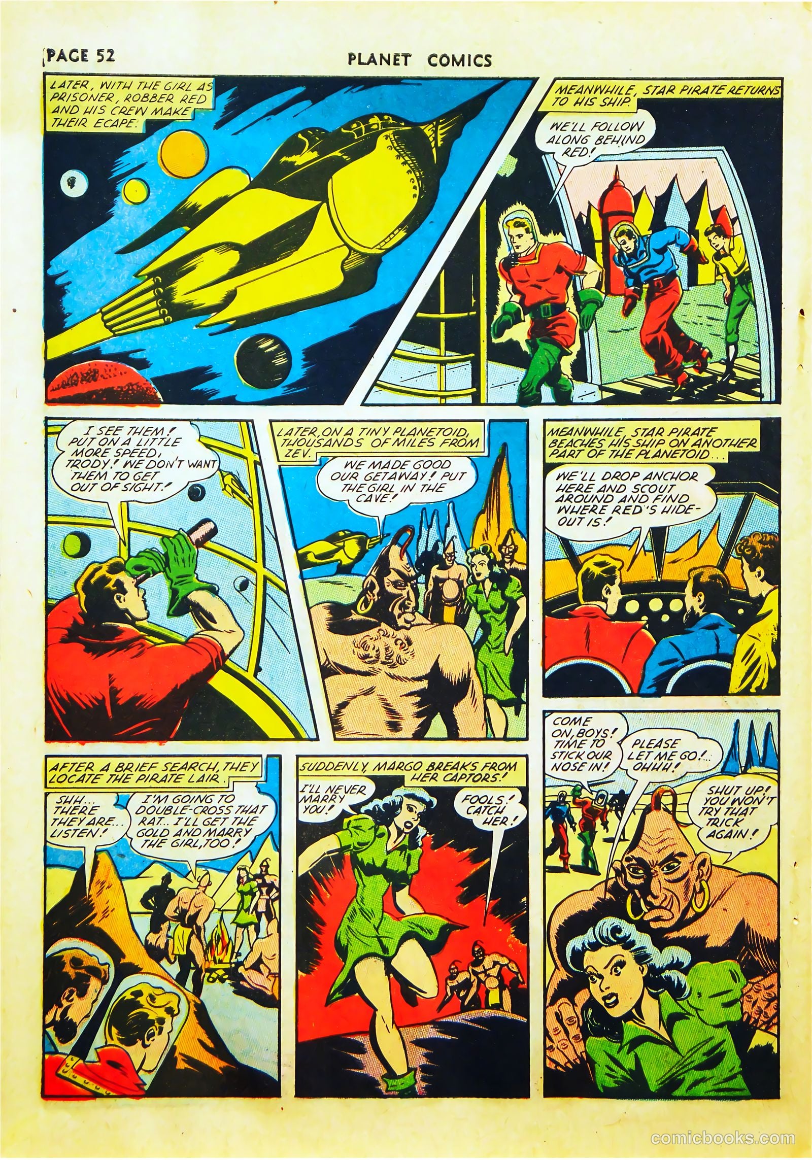 Planet Comics #22 (1943) — page 54 of 68
