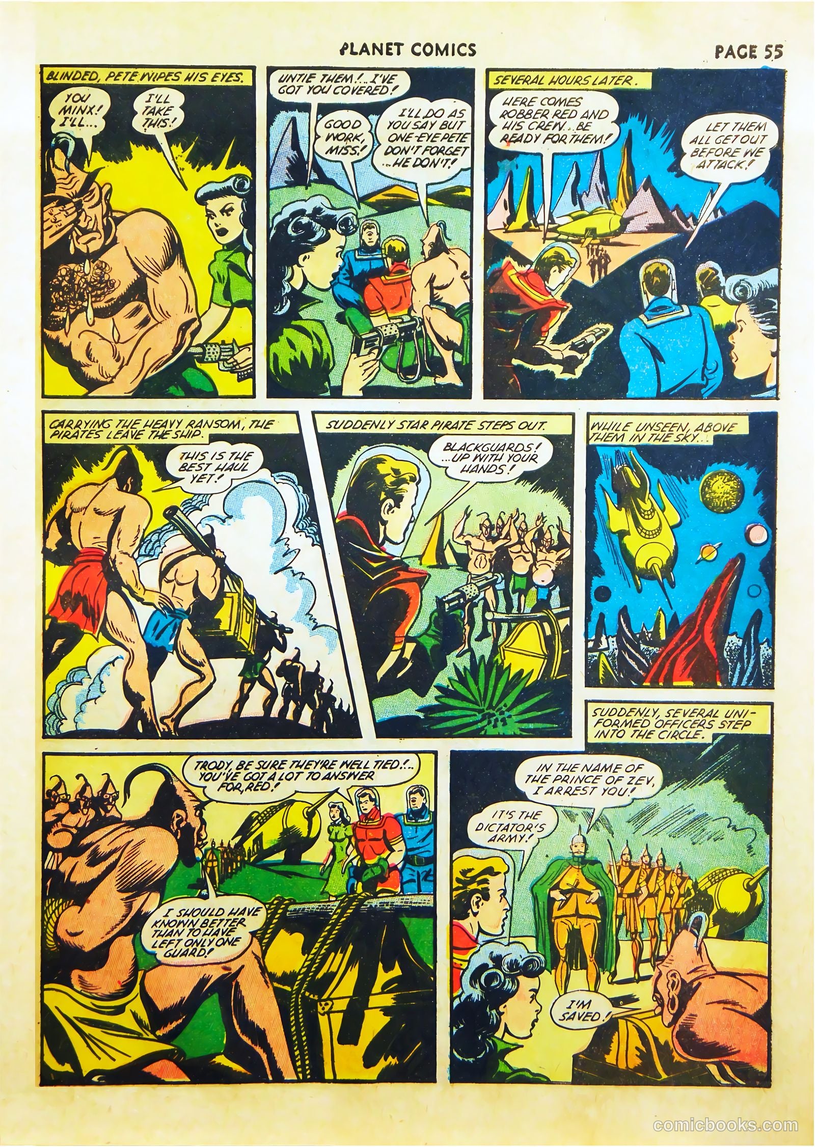 Planet Comics #22 (1943) — page 57 of 68